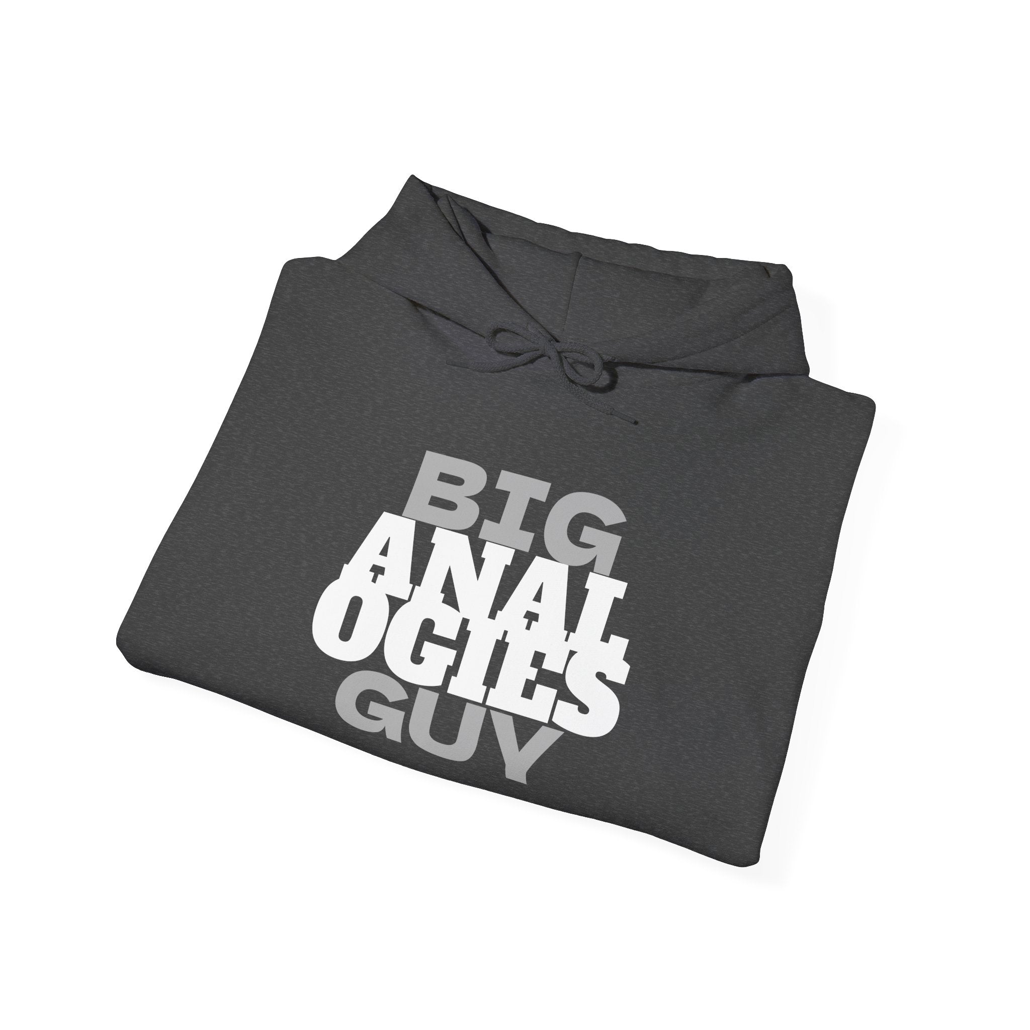 Big Analogies Guy Hoodie