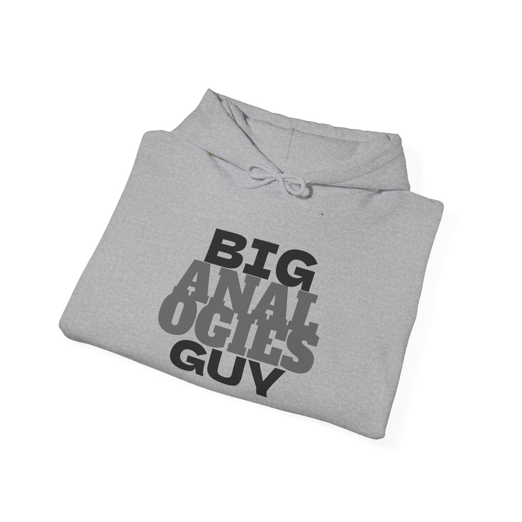 Big Analogies Guy Hoodie