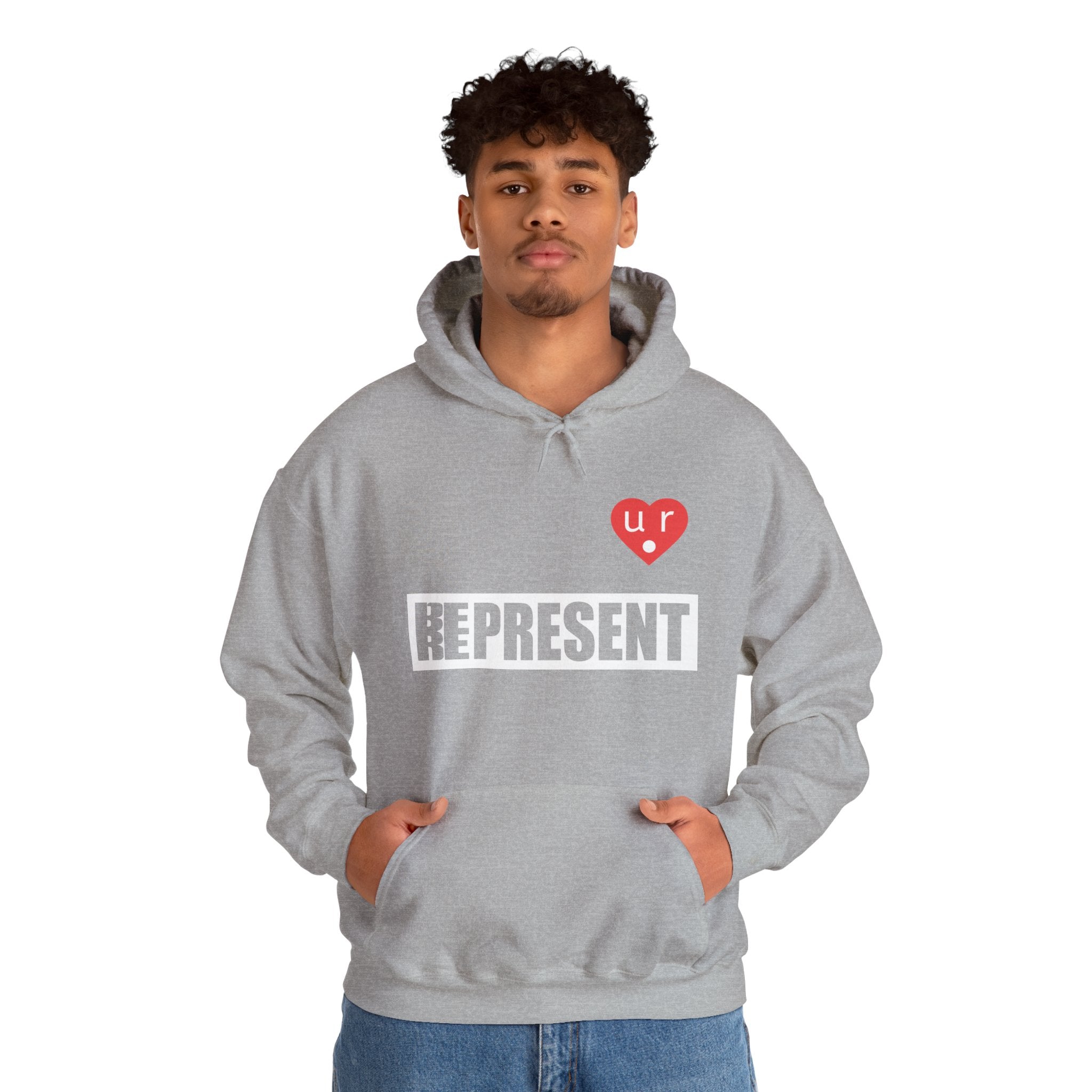 Be Present Represent U R Here Hoodie