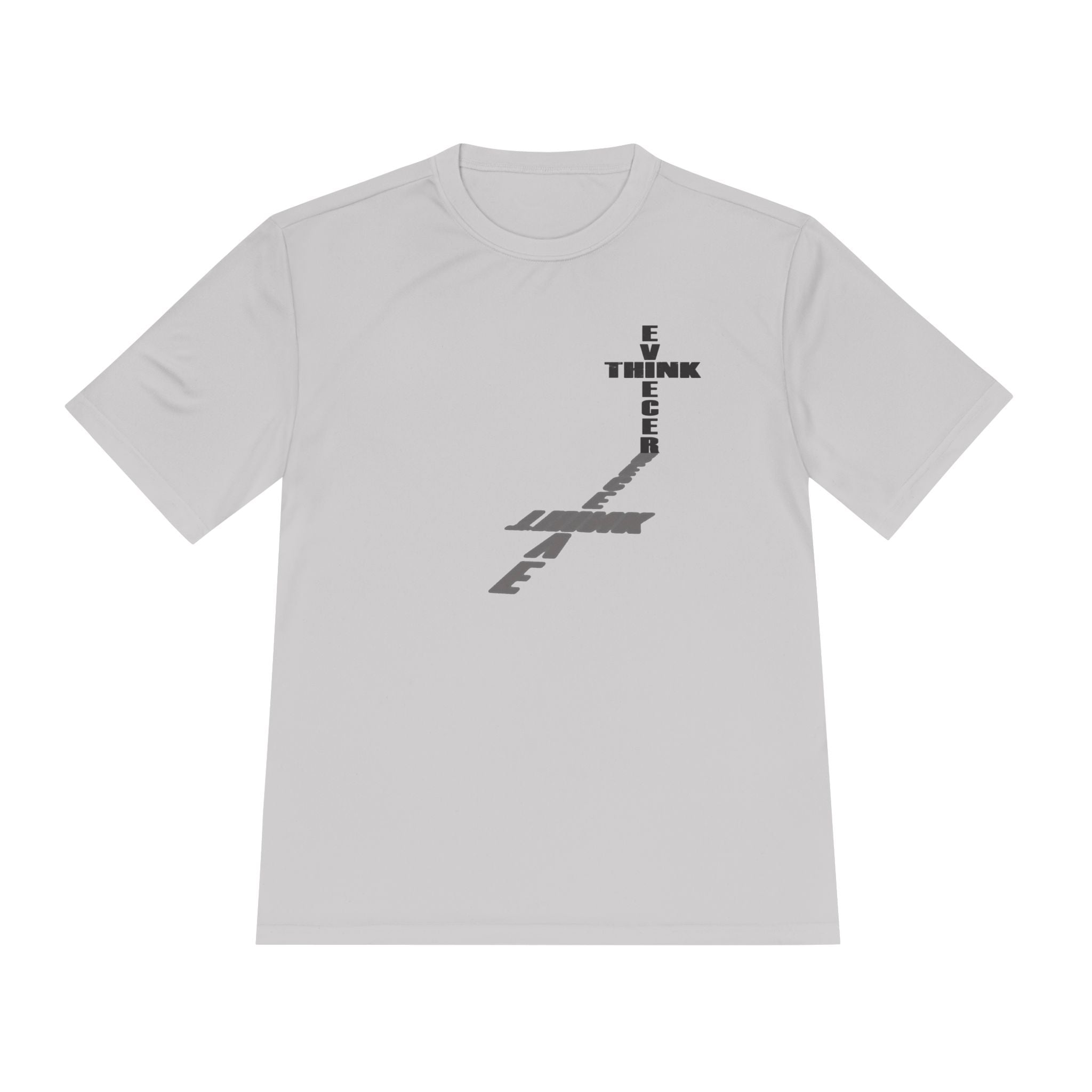 Think / Receive Small Cross Performance Tee —  Moisture-Wicking Shirt