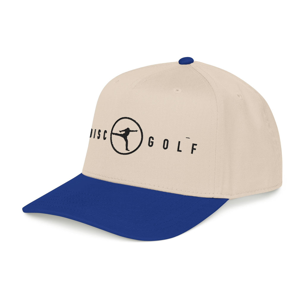 Disc Golf Man Mid Profile Baseball Cap