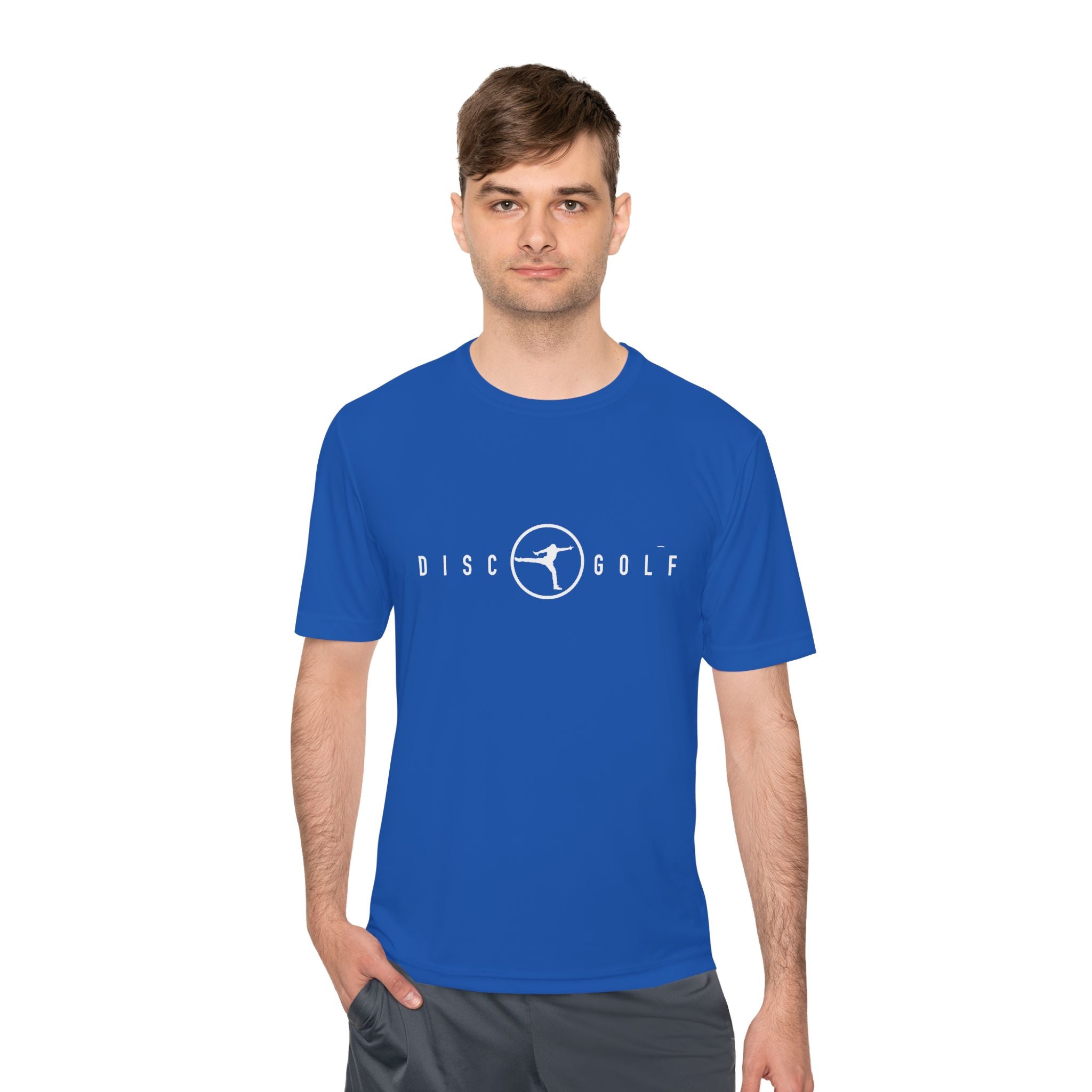 Disc Golf Man Performance Tee —  Moisture-Wicking Shirt ALT