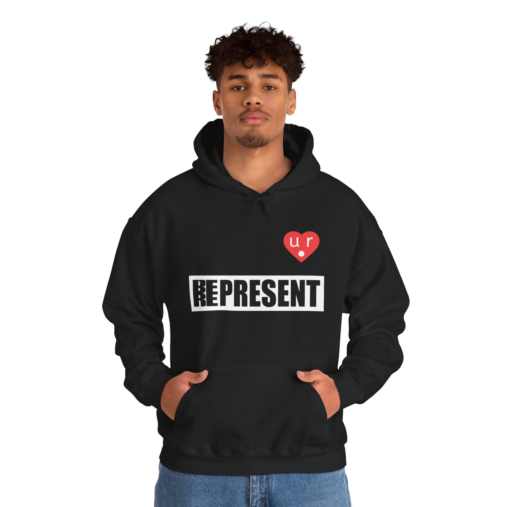 Be Present Represent U R Here Hoodie