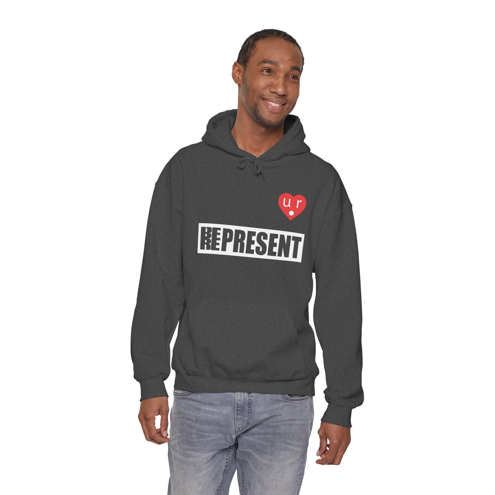 Be Present Represent U R Here Hoodie