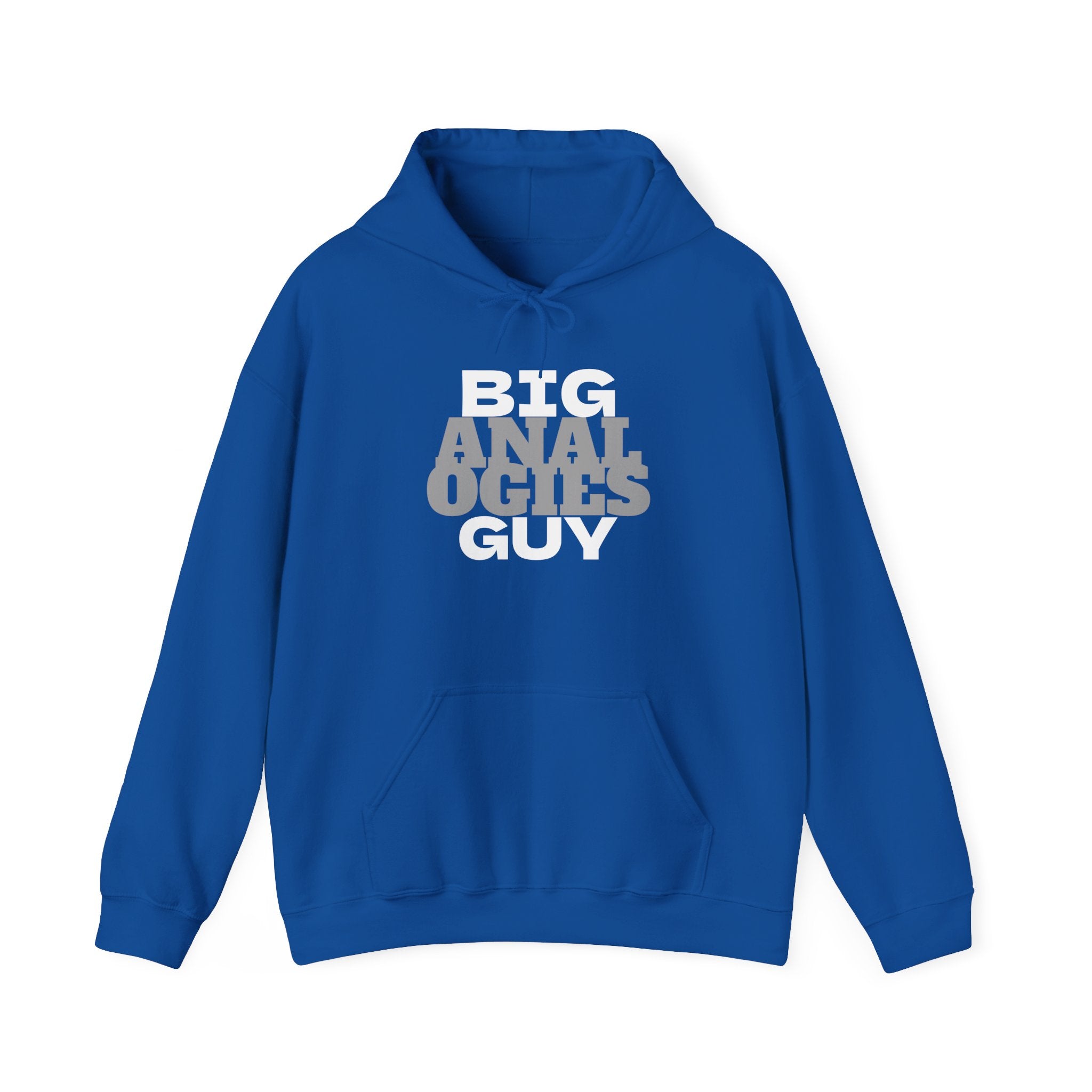 Big Analogies Guy Hoodie