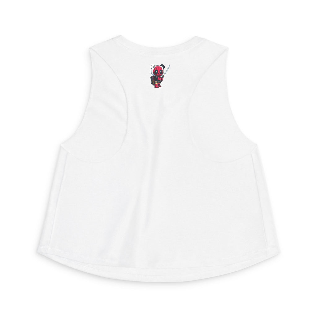 Hello Dead Kitty Crop Top — Cute Mashup Women's Tank