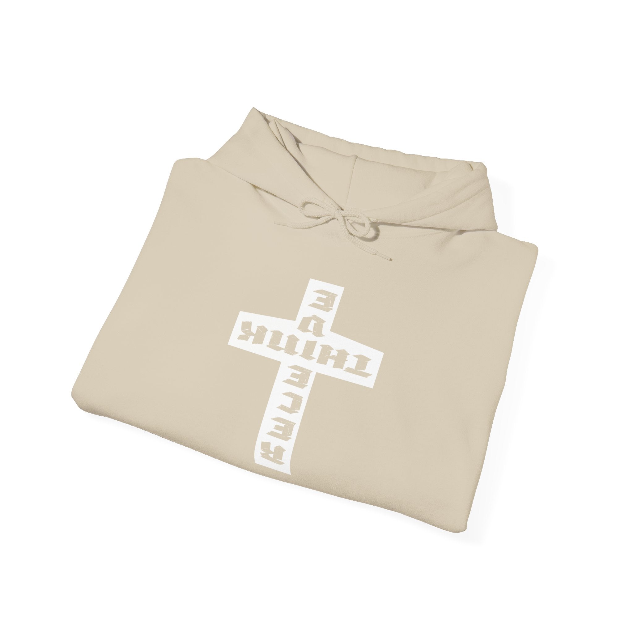 Think / Receive Reverse Cross Hoodie