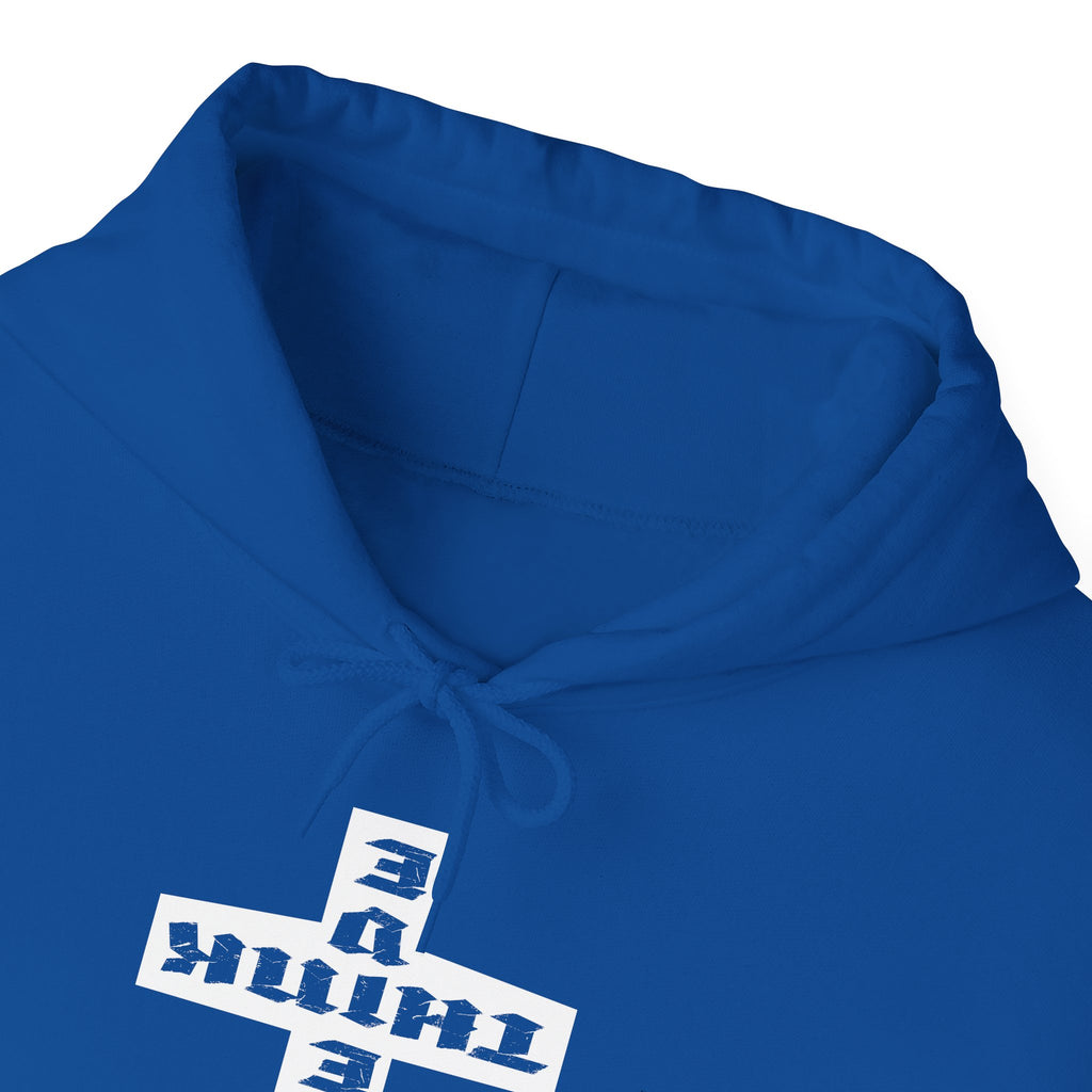 Think / Receive Reverse Cross Hoodie