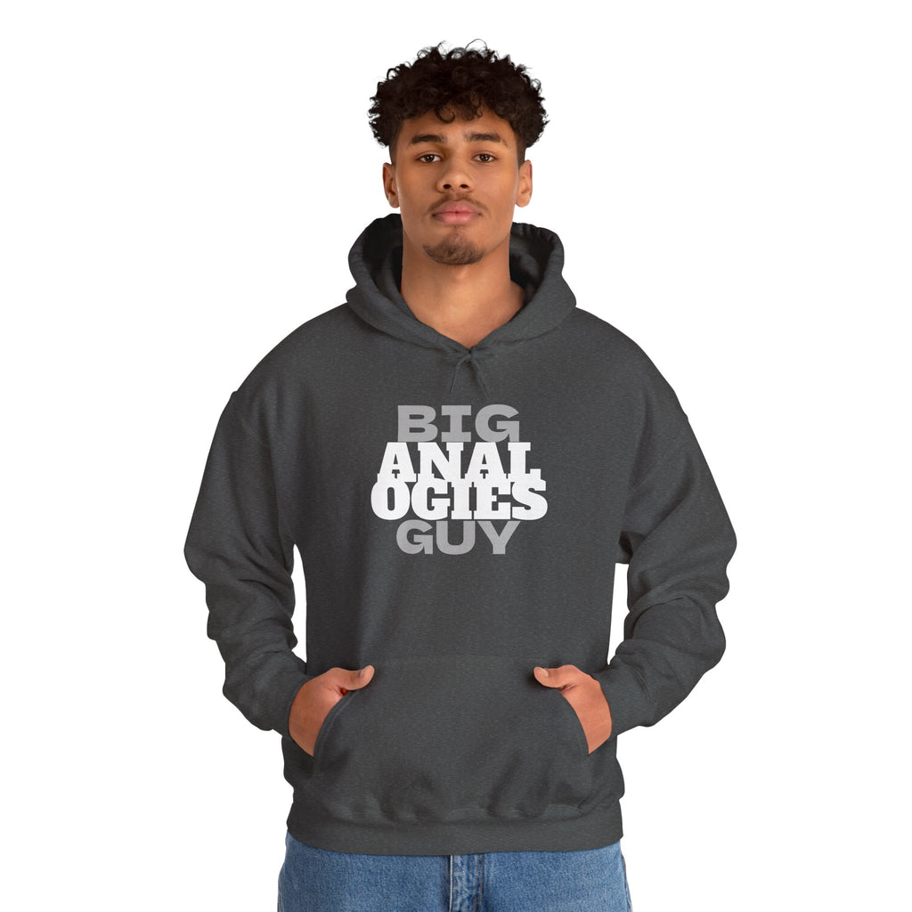 Big Analogies Guy Hoodie