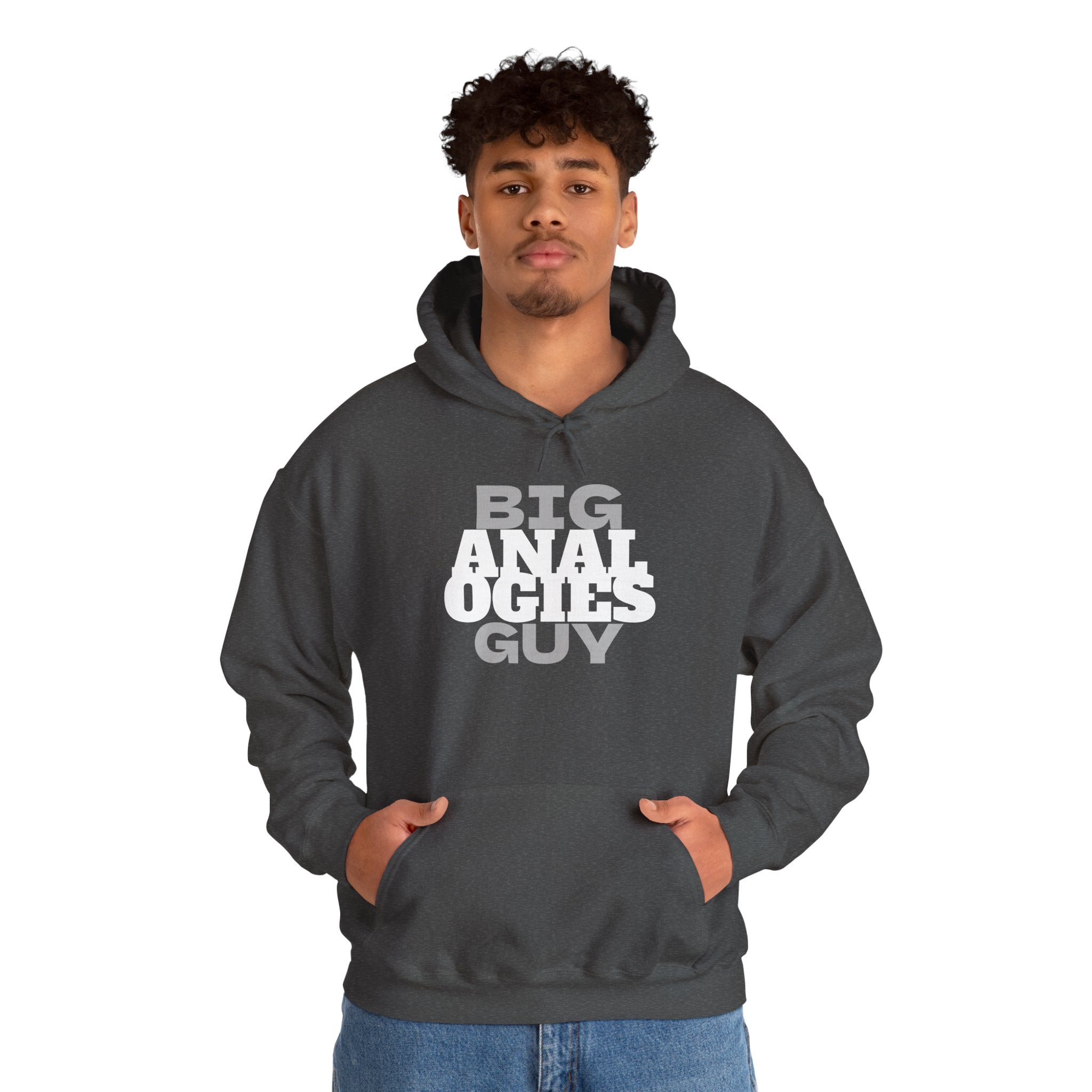 Big Analogies Guy Hoodie