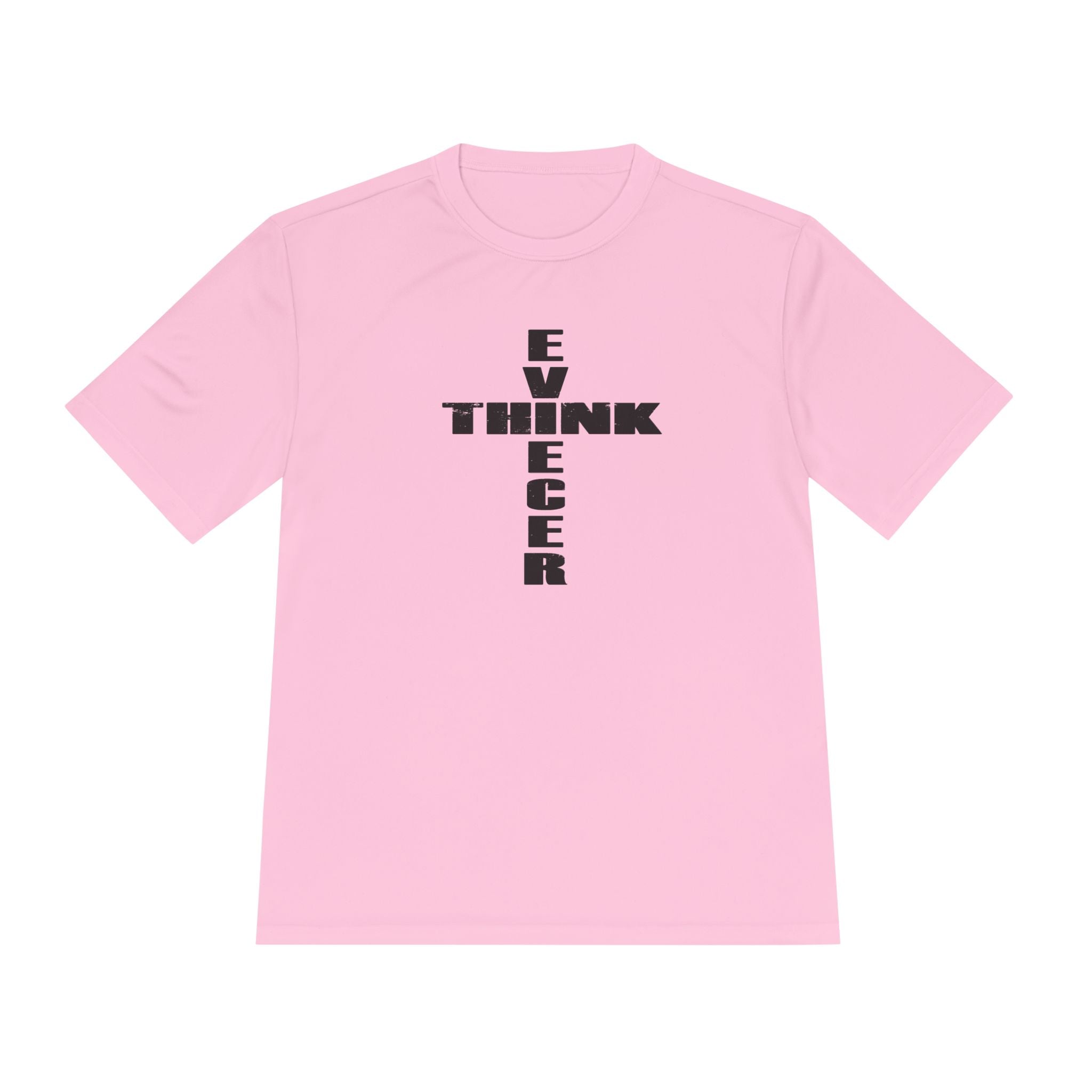 Think / Receive Cross Performance Tee —  Moisture-Wicking Shirt