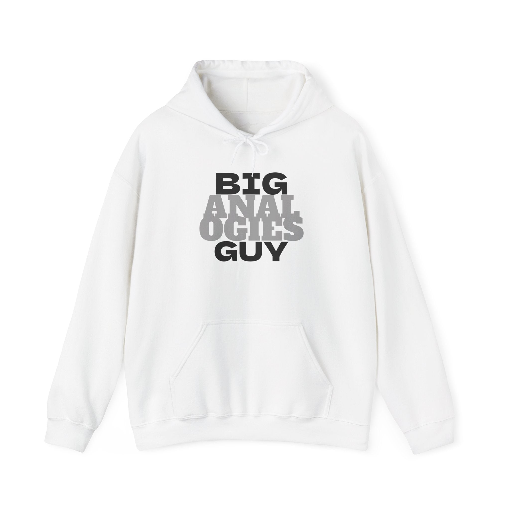Big Analogies Guy Hoodie