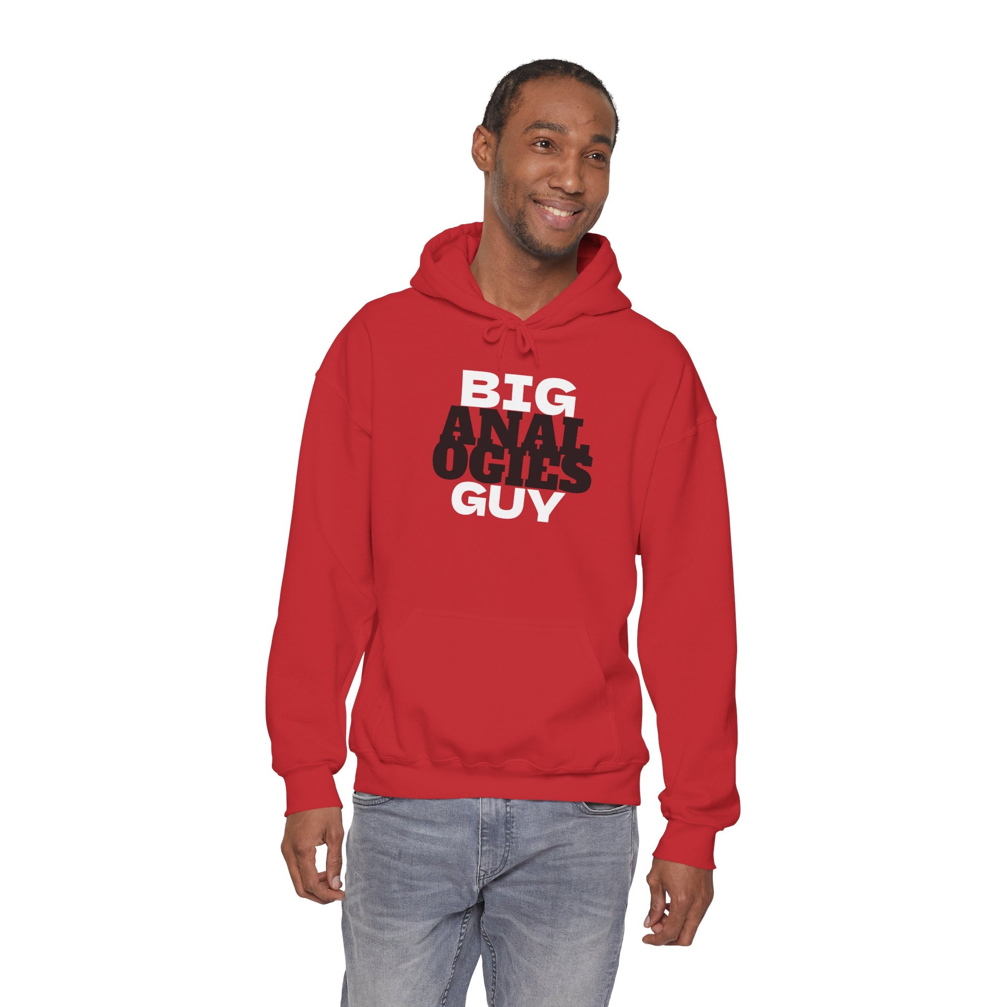 Big Analogies Guy Hoodie