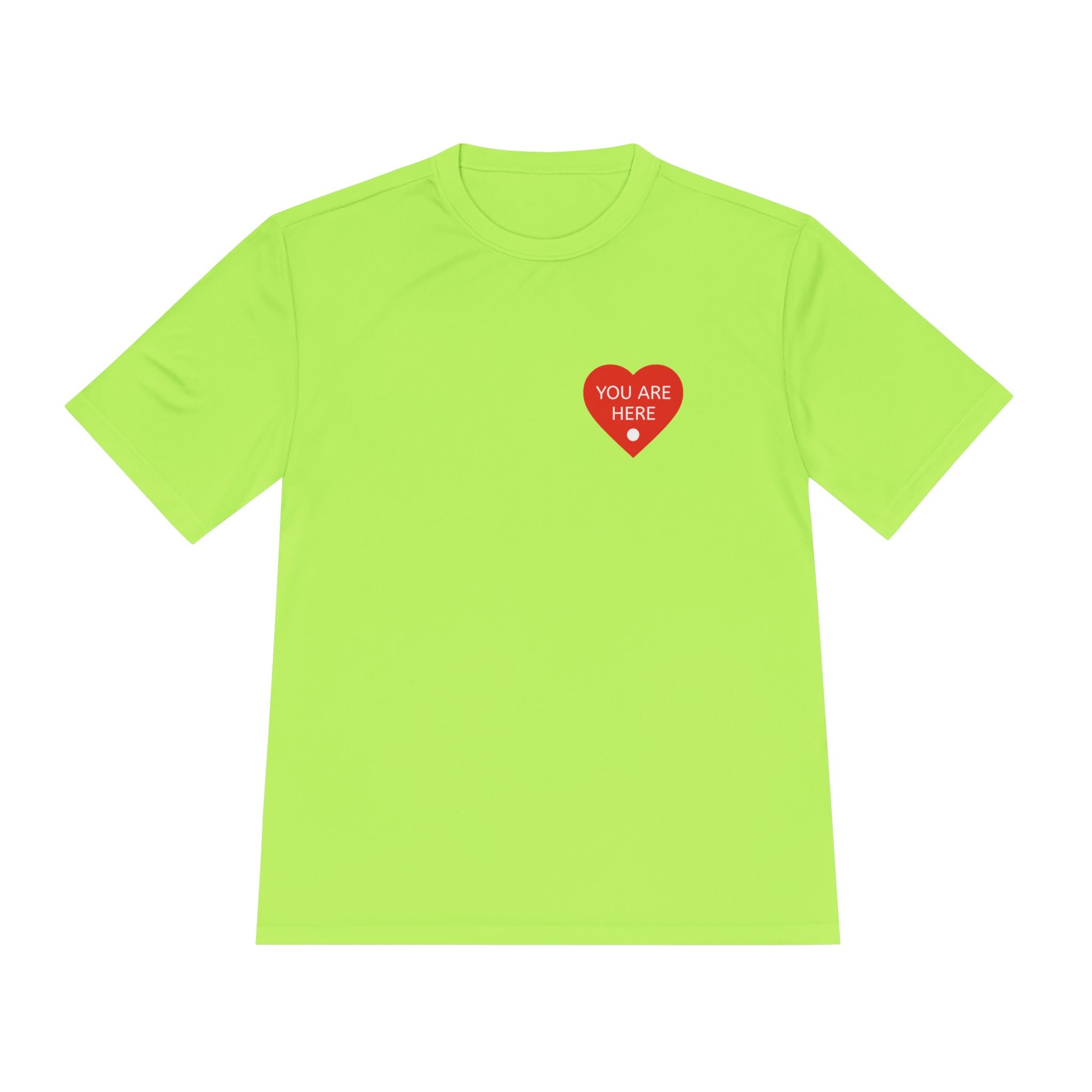 You Are Here Performance Tee —  Moisture-Wicking Shirt