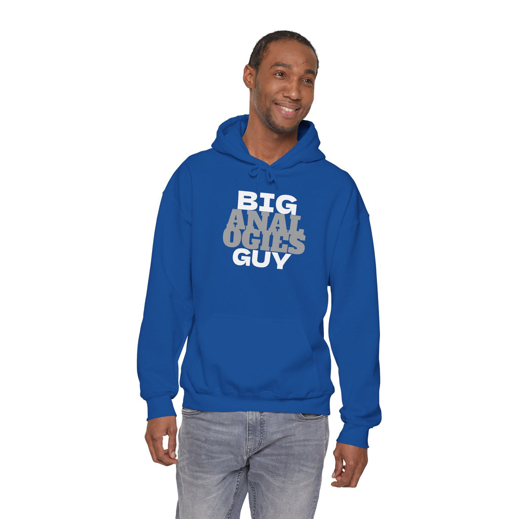 Big Analogies Guy Hoodie