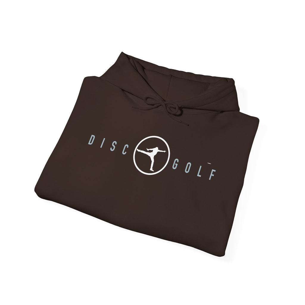 Disc Golf Man Throwing Hoodie