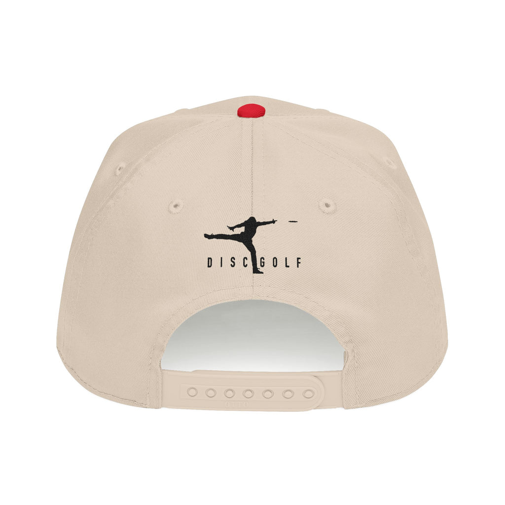 Disc Golf Man Mid Profile Baseball Cap