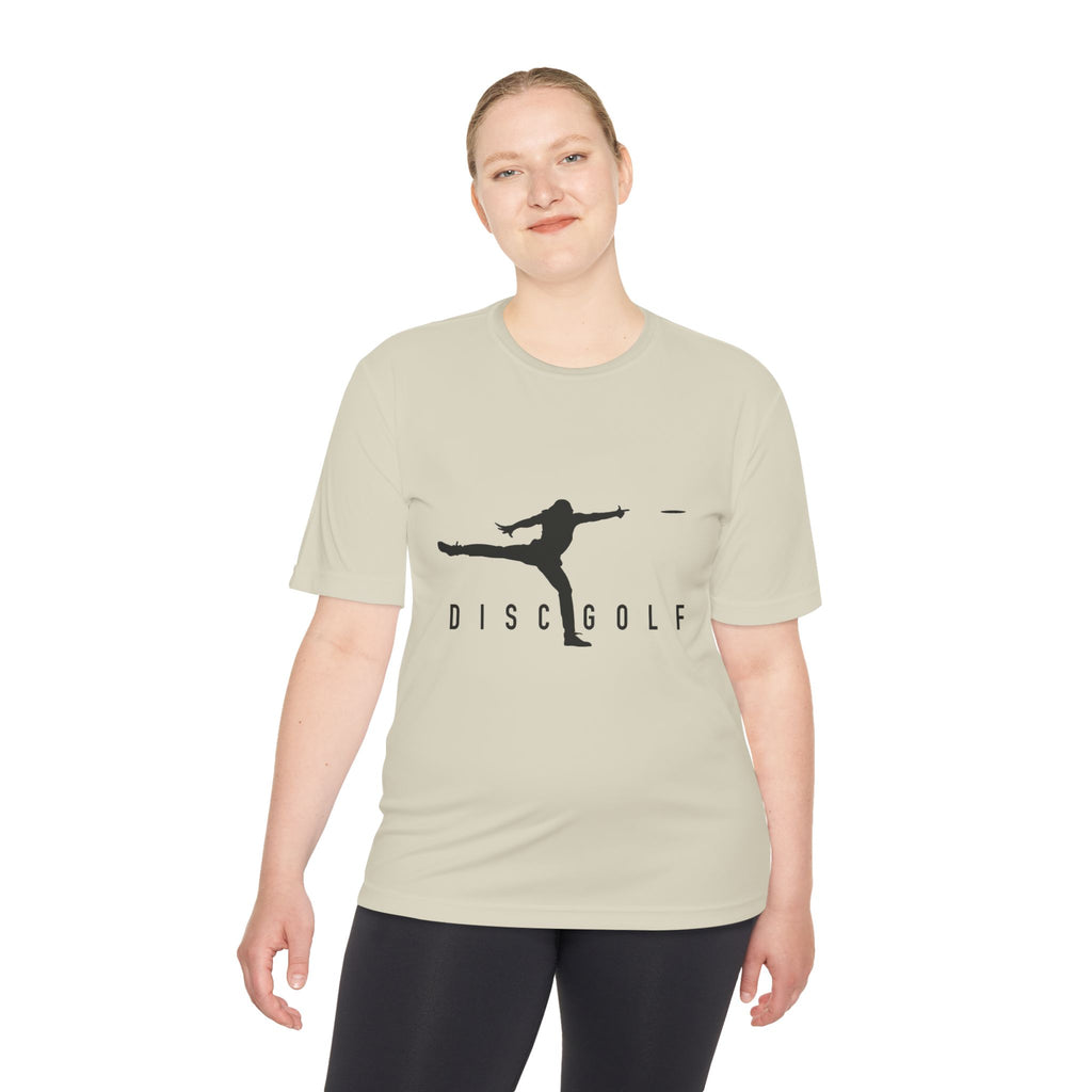 Disc Golf Man XLOGO Performance Tee —  Moisture-Wicking Shirt