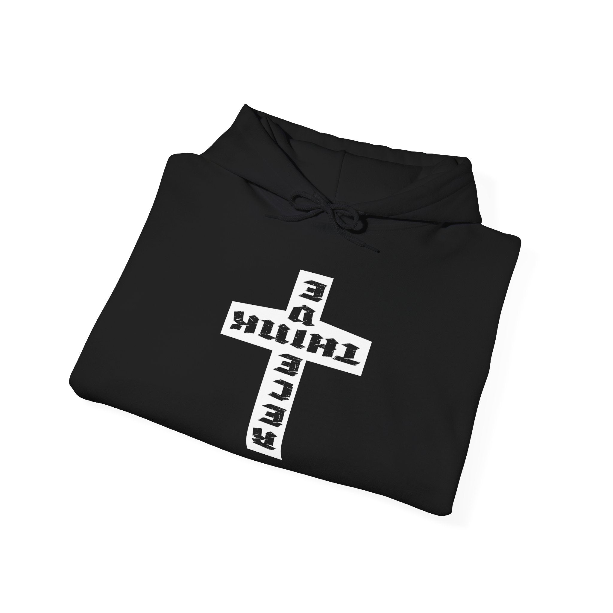 Think / Receive Reverse Cross Hoodie