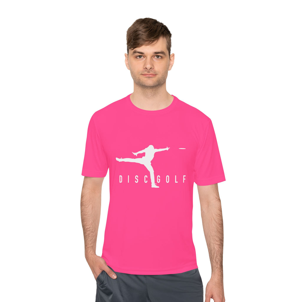 Disc Golf Man XLOGO Performance Tee —  Moisture-Wicking Shirt