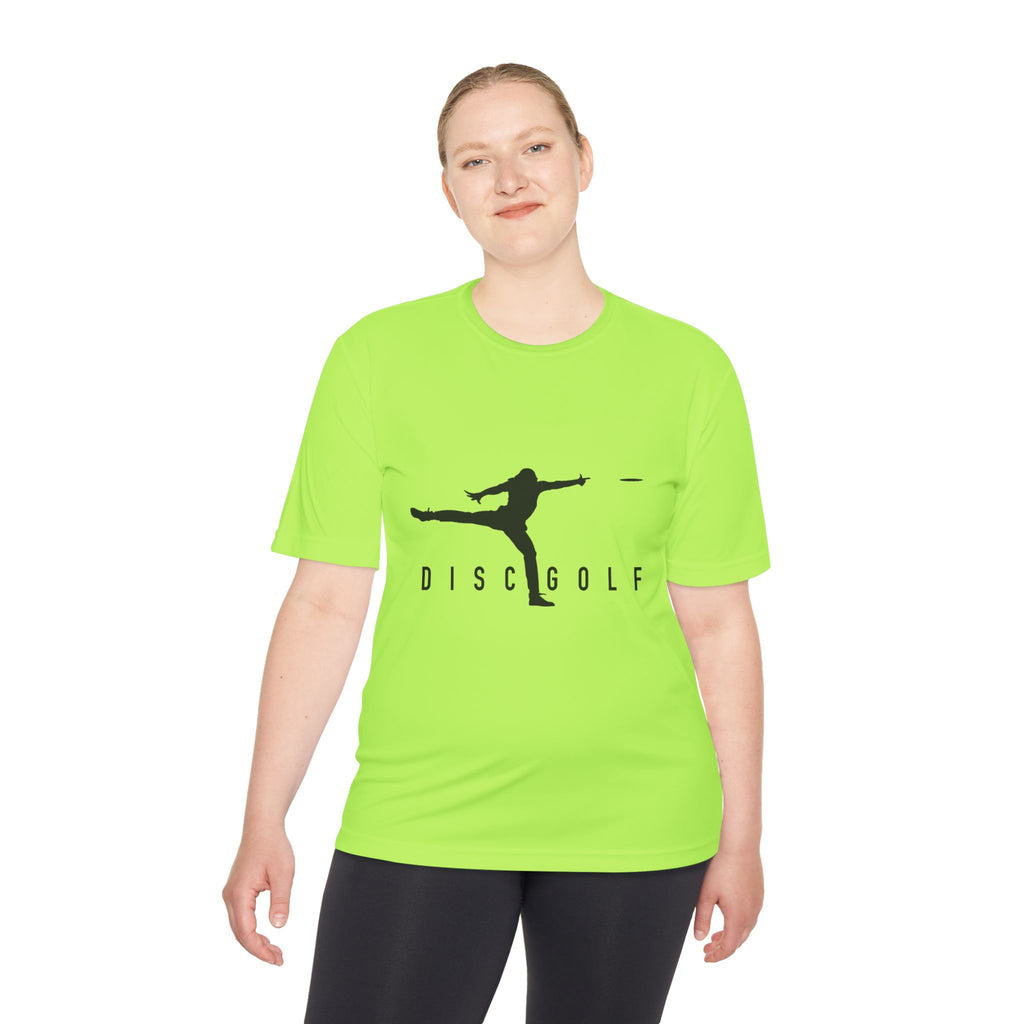 Disc Golf Man XLOGO Performance Tee —  Moisture-Wicking Shirt