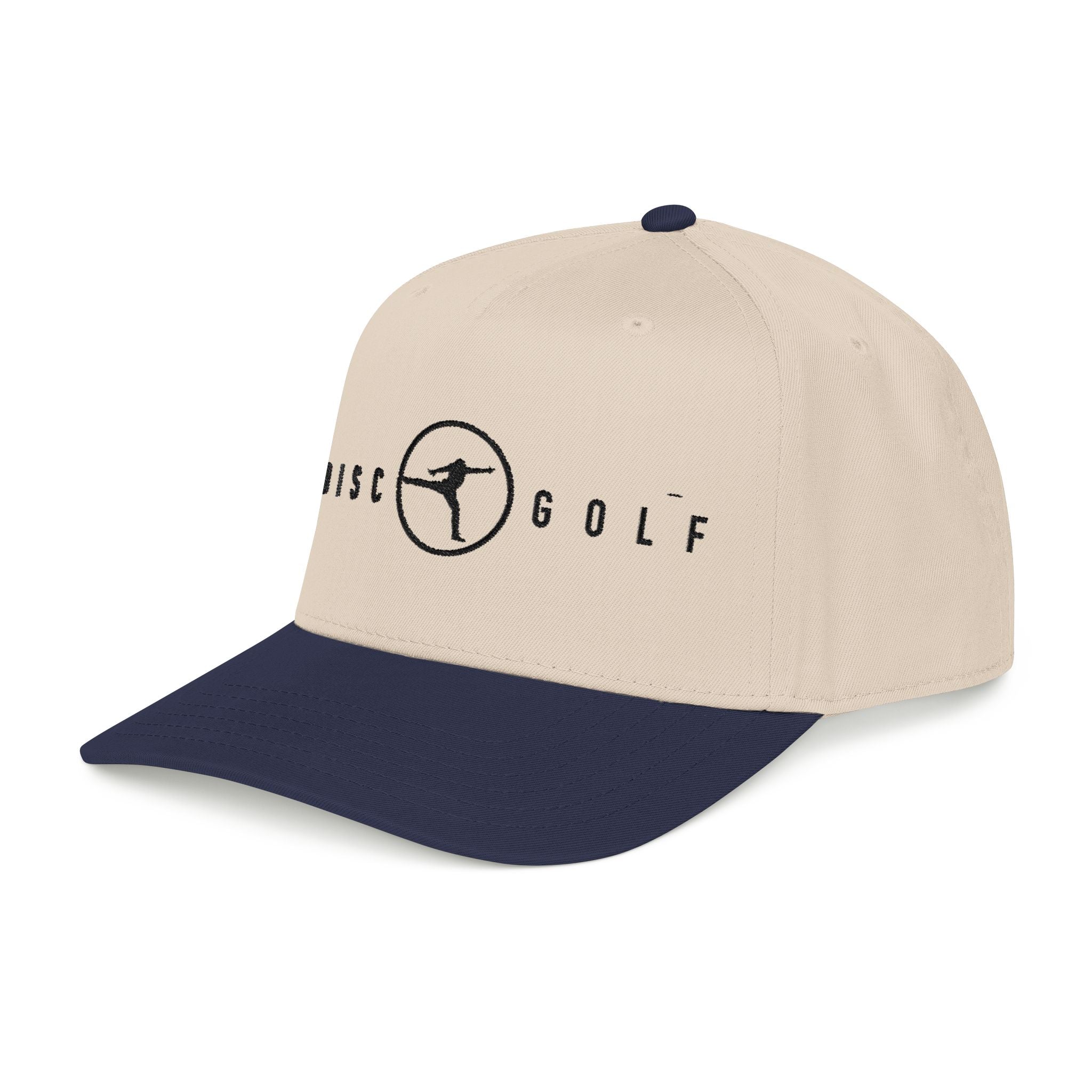 Disc Golf Man Mid Profile Baseball Cap