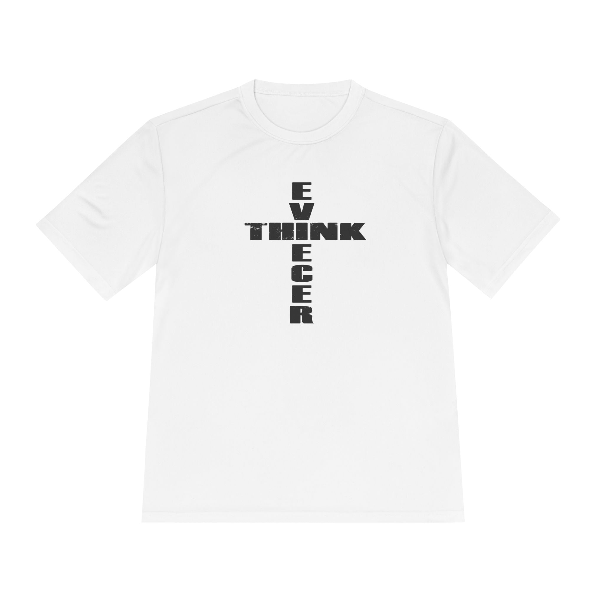 Think / Receive Cross Performance Tee —  Moisture-Wicking Shirt