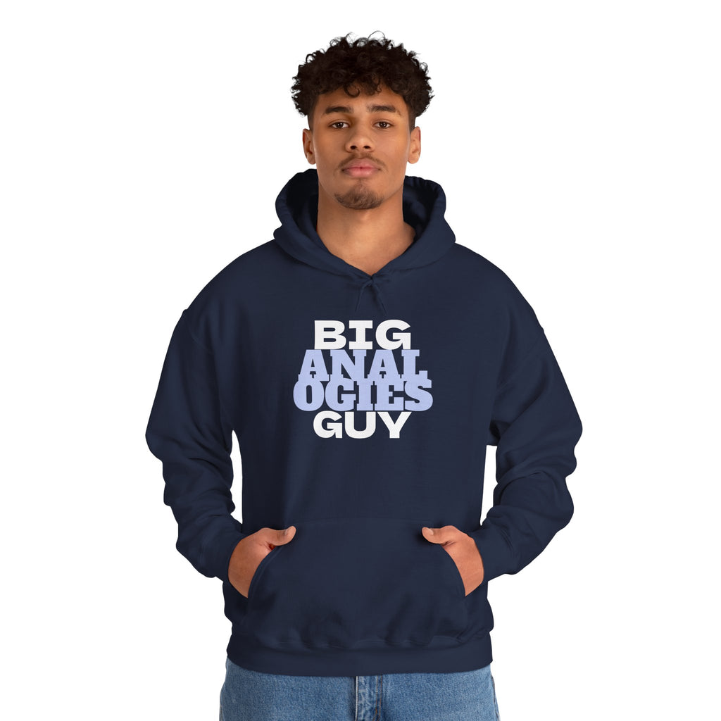 Big Analogies Guy Hoodie