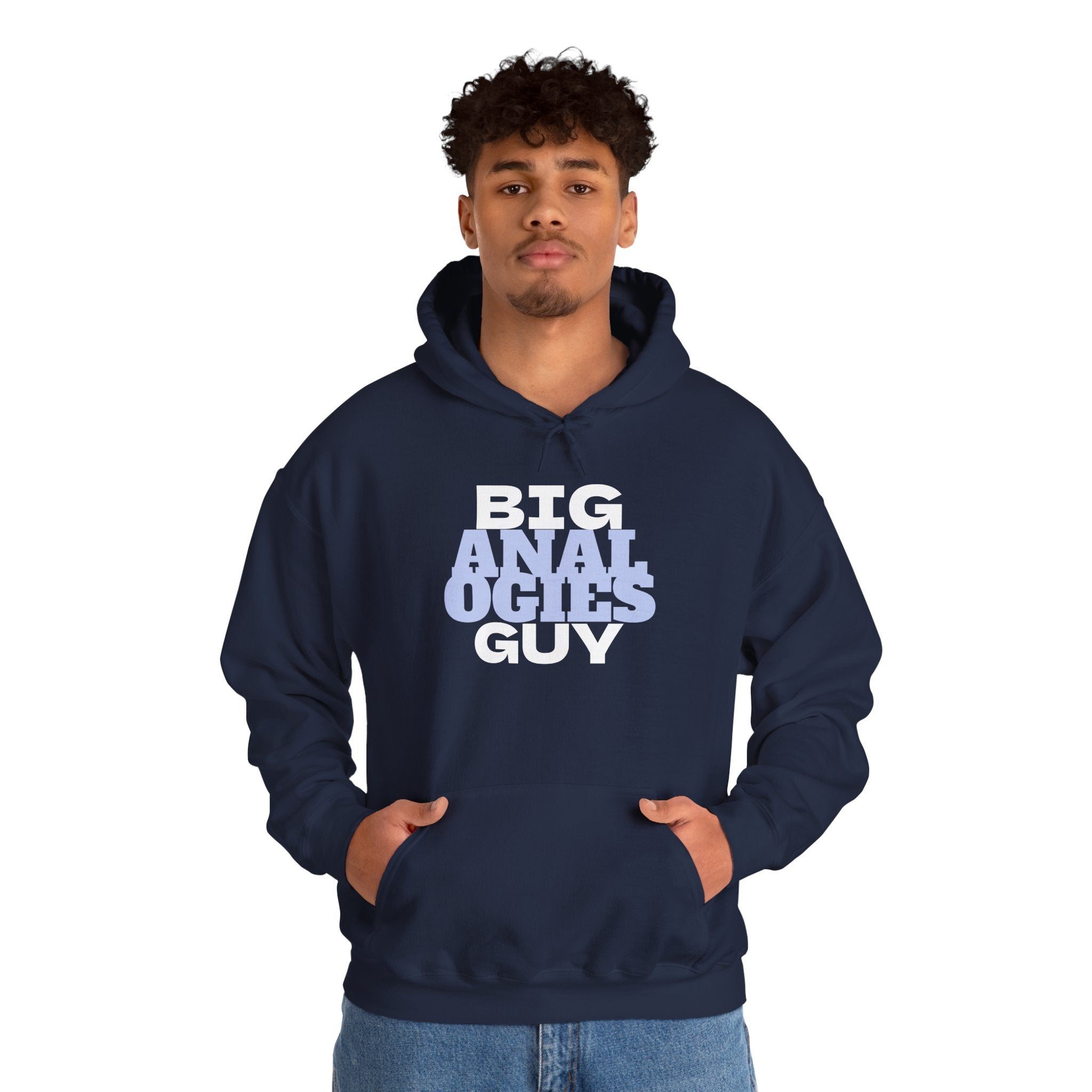 Big Analogies Guy Hoodie