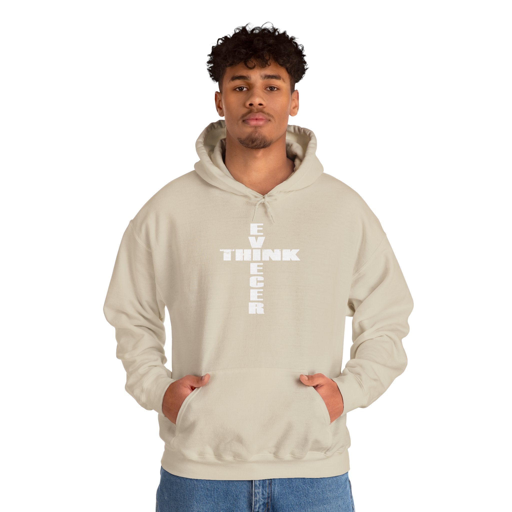Think / Receive Cross Hoodie