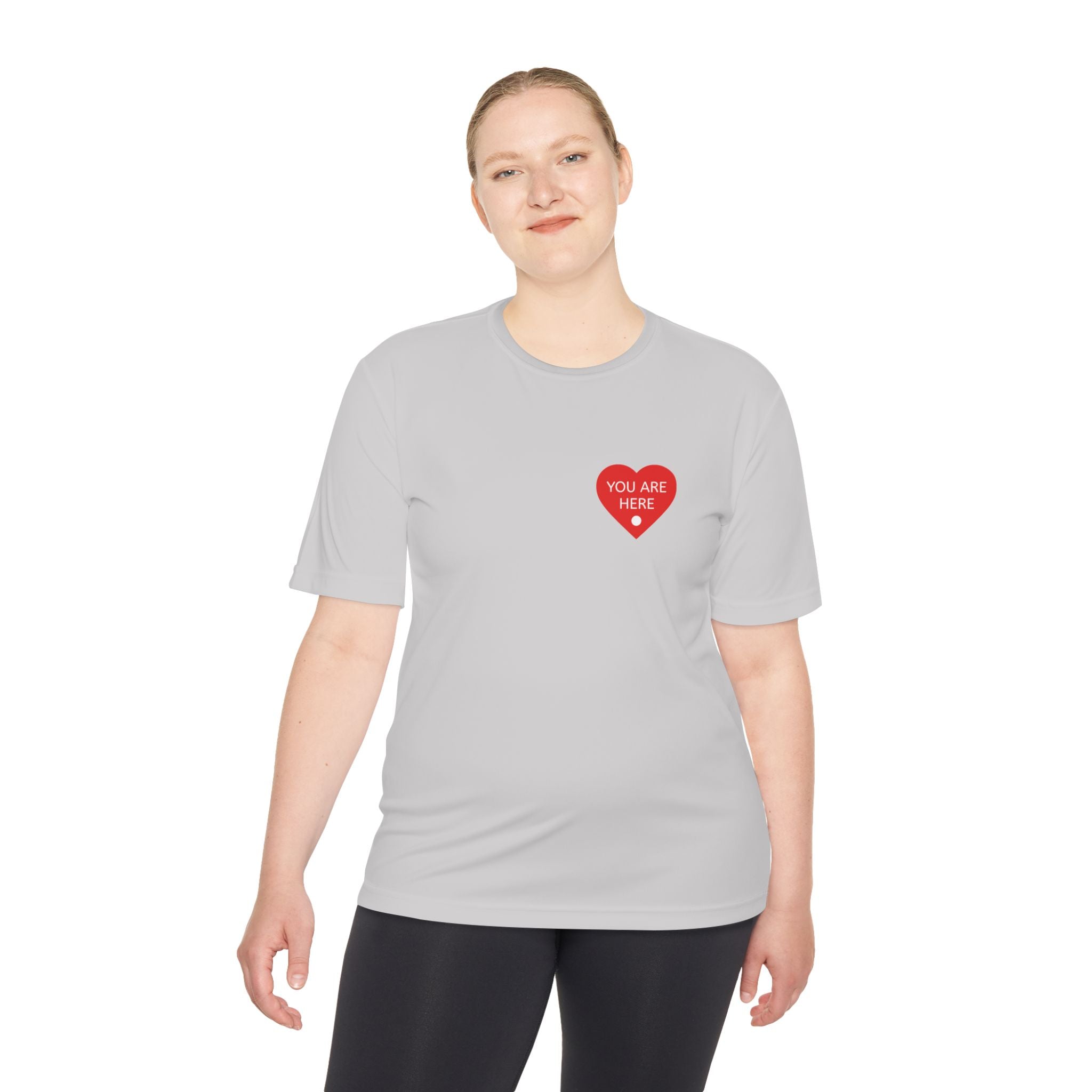 You Are Here Performance Tee —  Moisture-Wicking Shirt