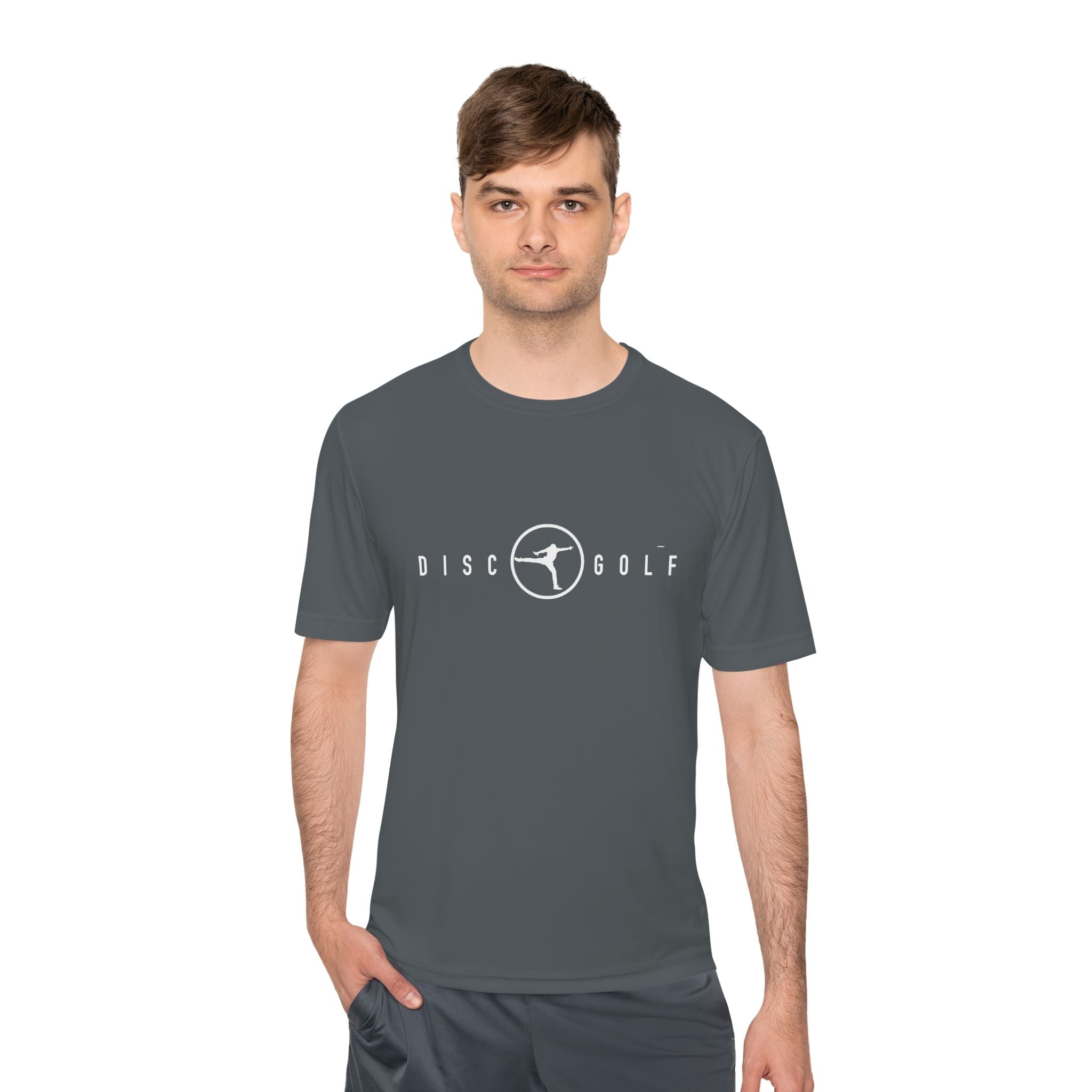 Disc Golf Man Performance Tee —  Moisture-Wicking Shirt ALT