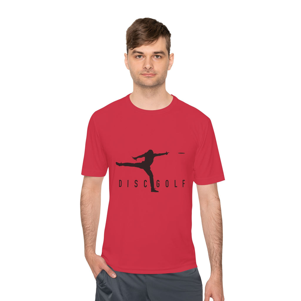 Disc Golf Man XLOGO Performance Tee —  Moisture-Wicking Shirt