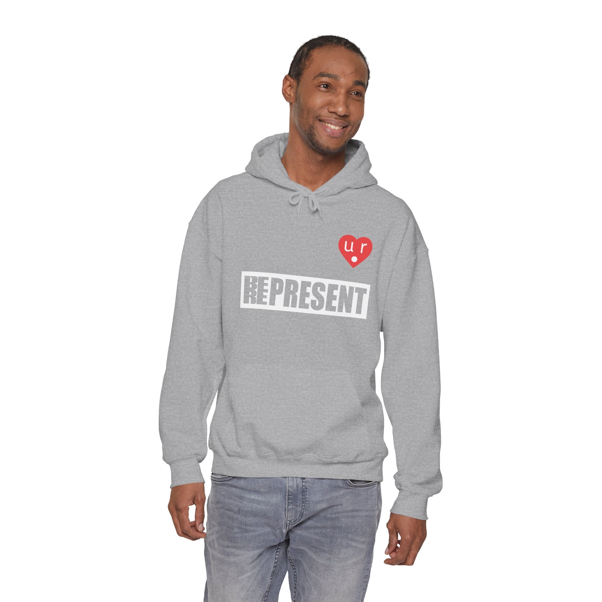 Be Present Represent U R Here Hoodie