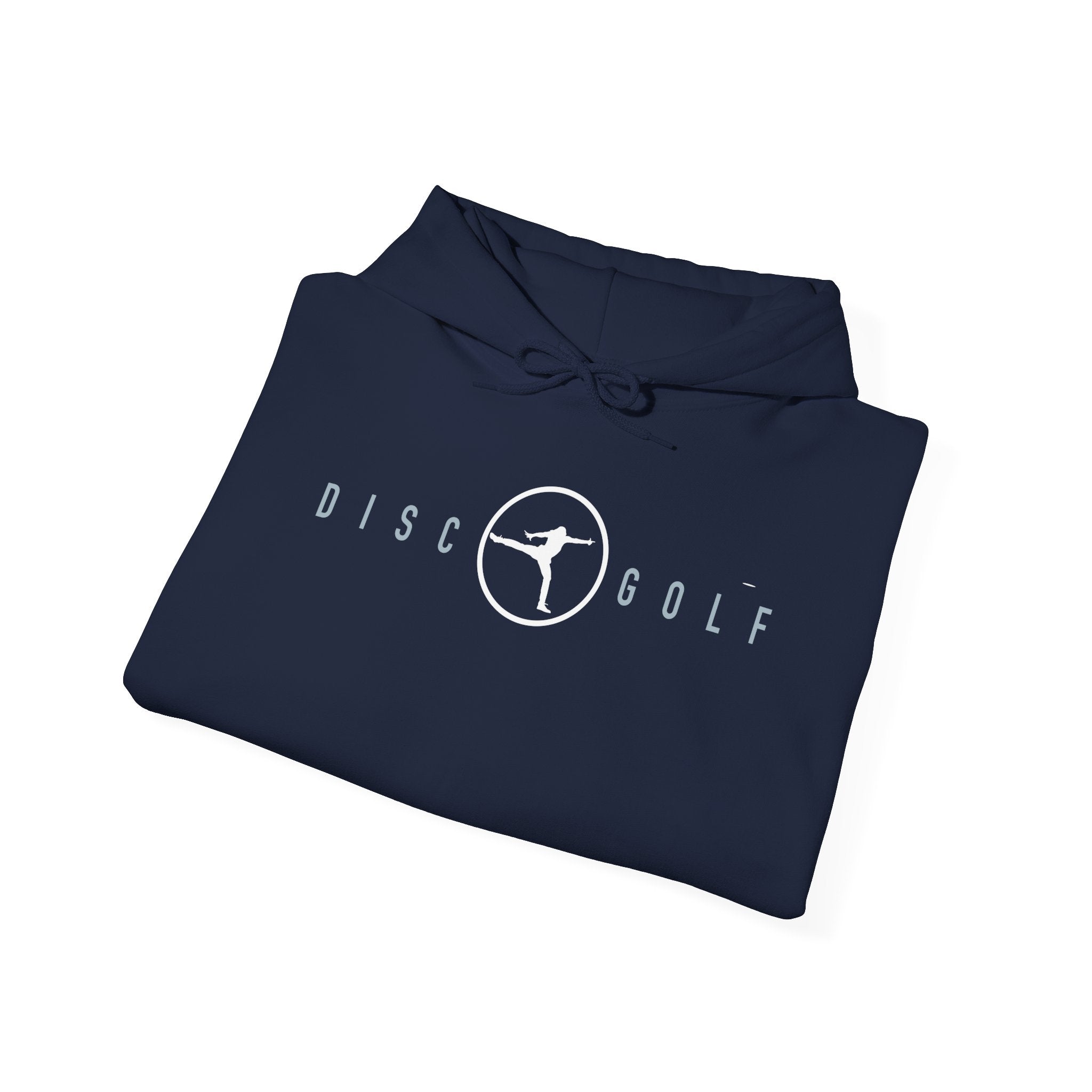Disc Golf Man Throwing Hoodie