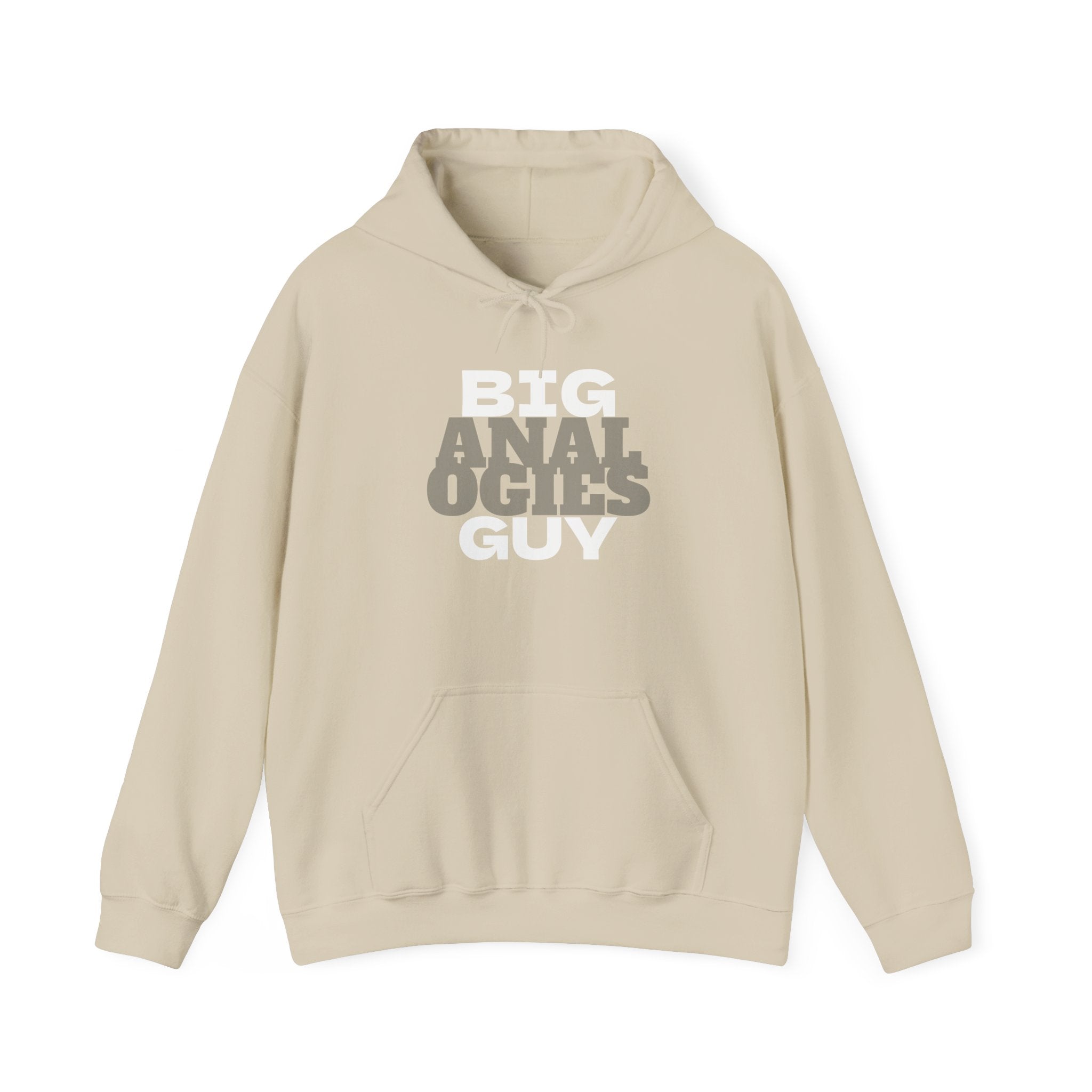 Big Analogies Guy Hoodie