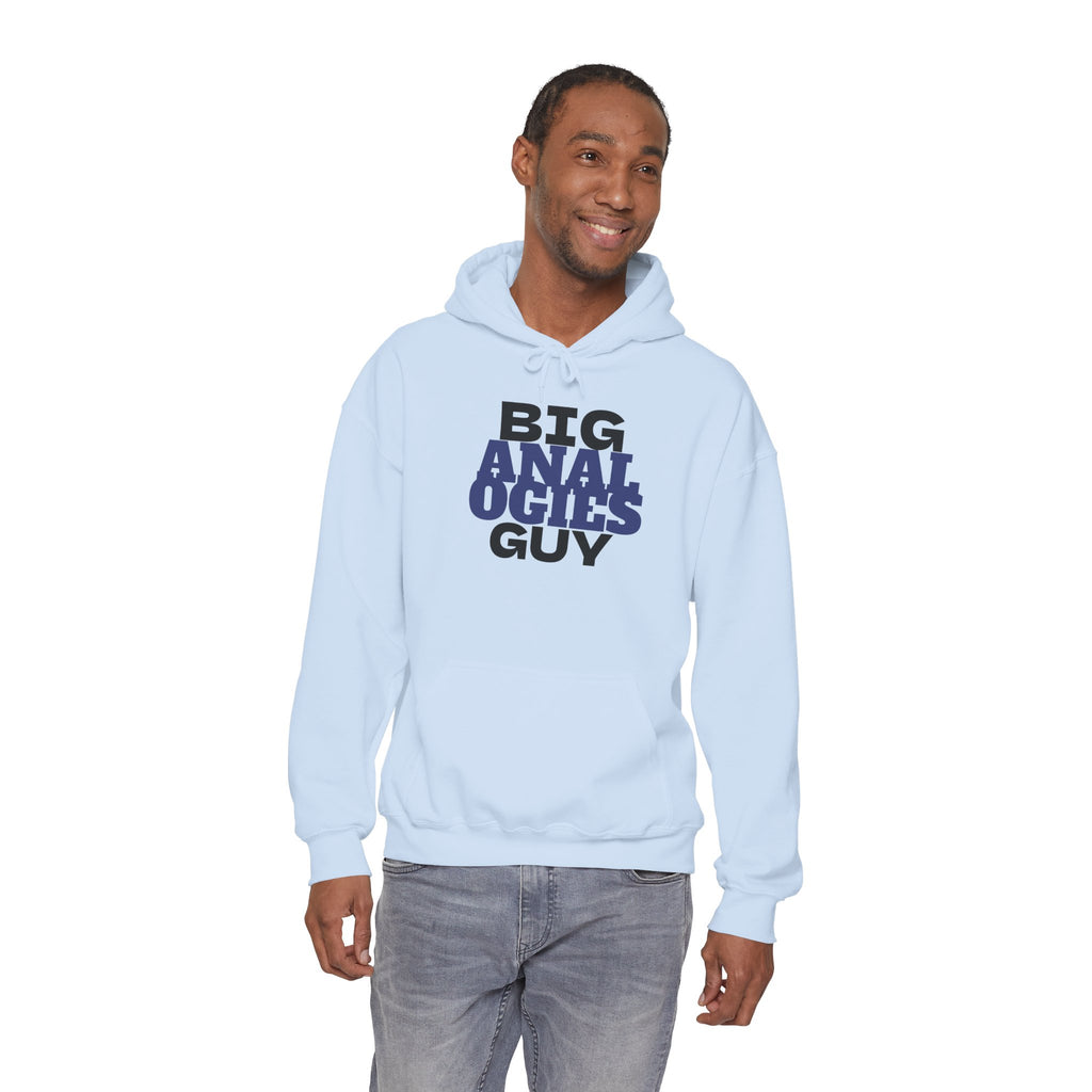 Big Analogies Guy Hoodie