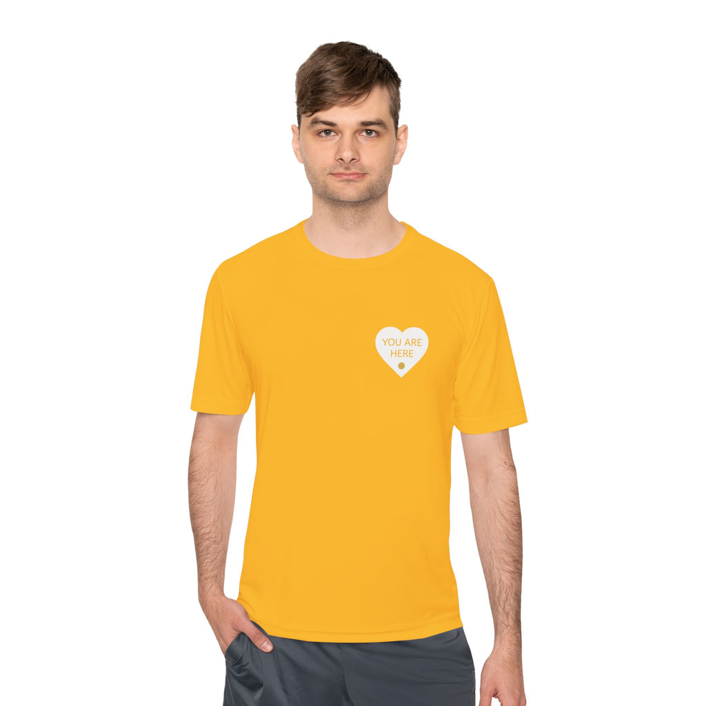 You Are Here Performance Tee —  Moisture-Wicking Shirt