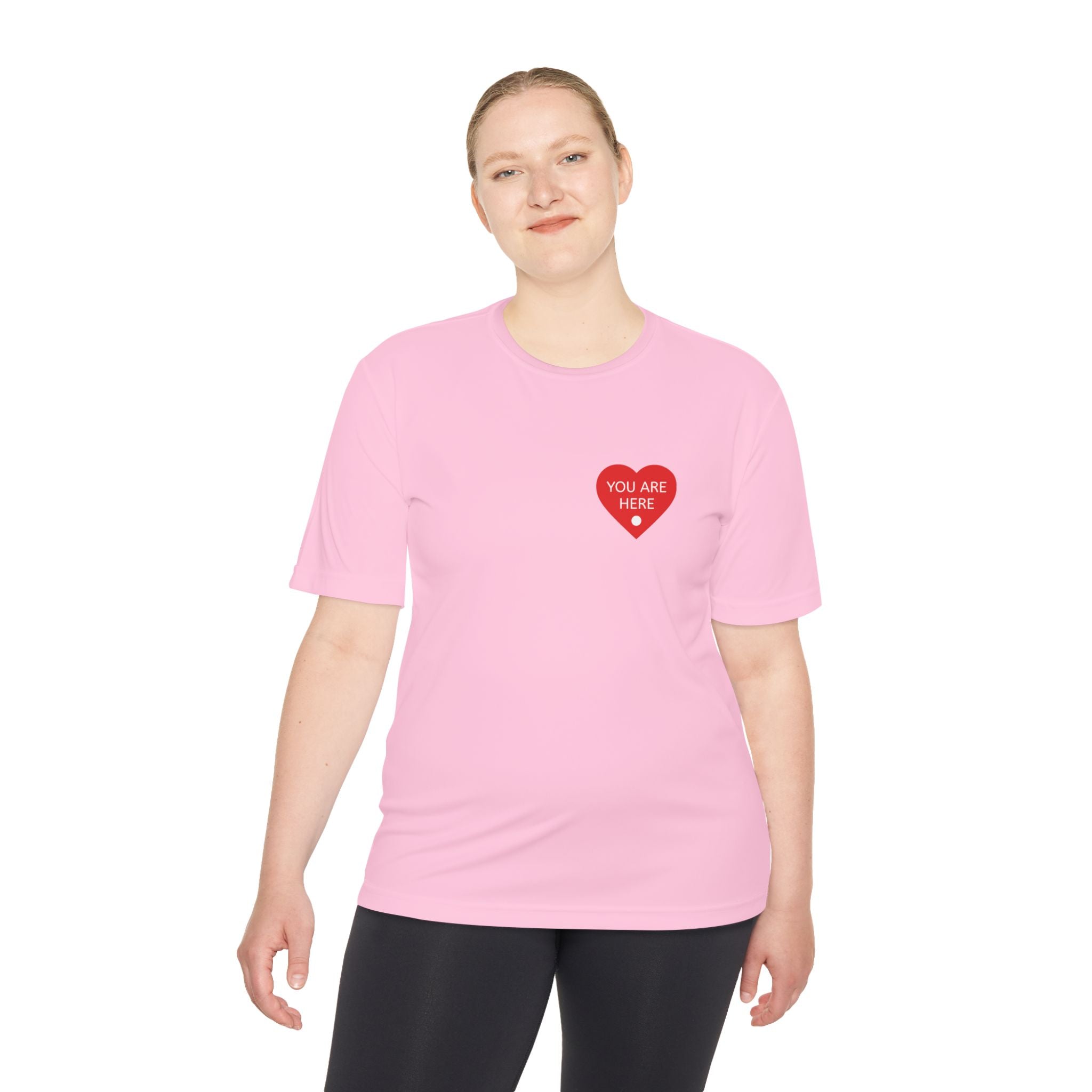 You Are Here Performance Tee —  Moisture-Wicking Shirt