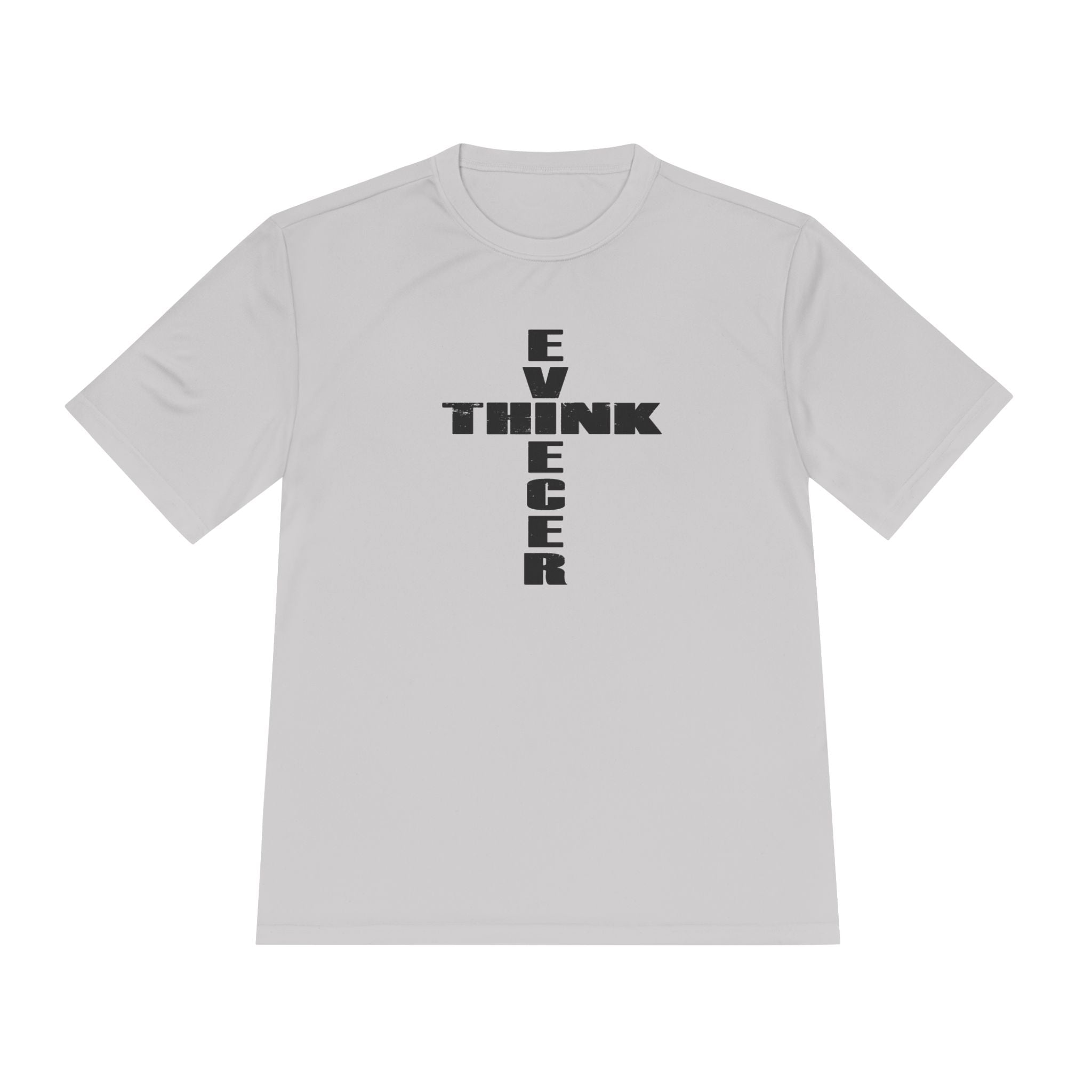 Think / Receive Cross Performance Tee —  Moisture-Wicking Shirt