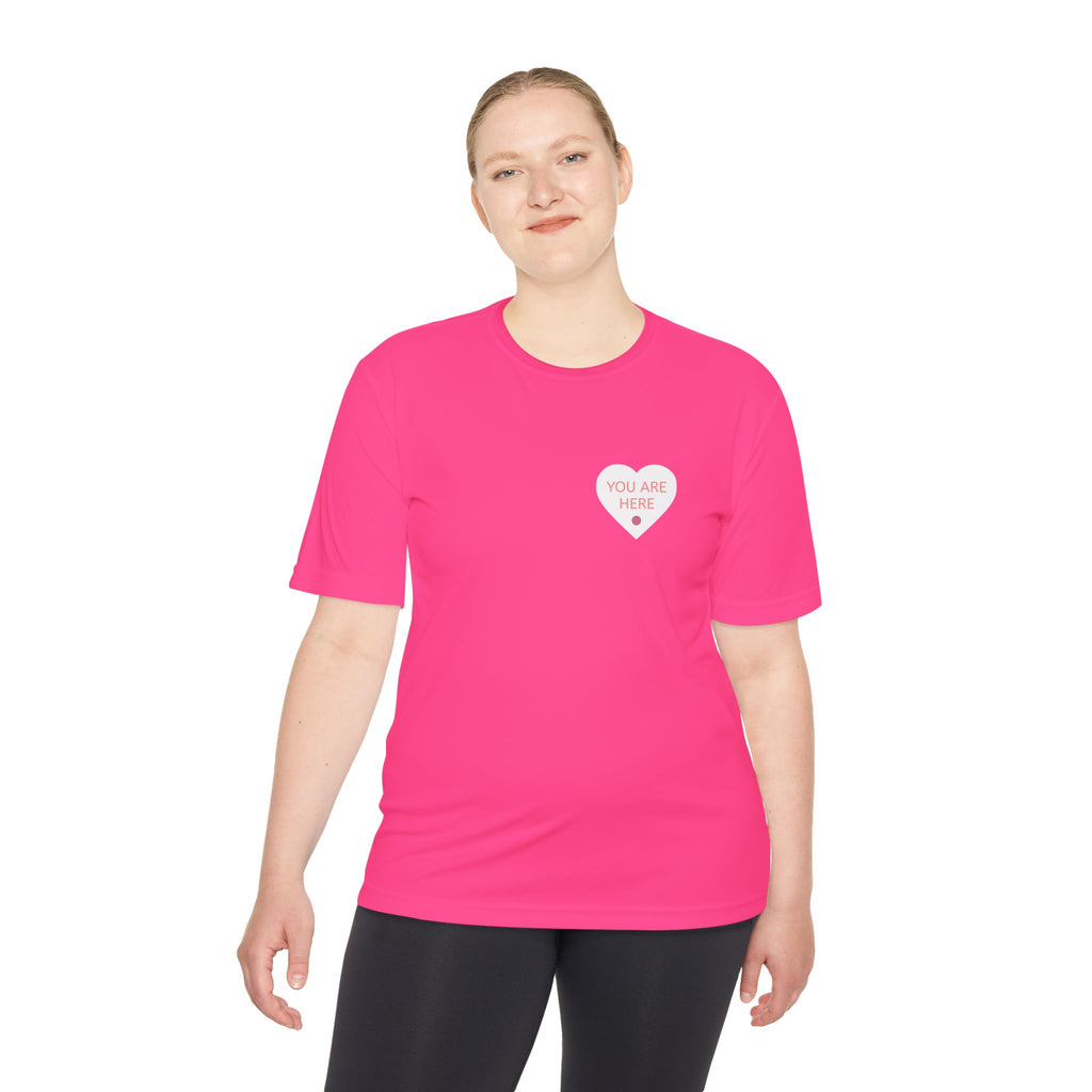 You Are Here Performance Tee —  Moisture-Wicking Shirt