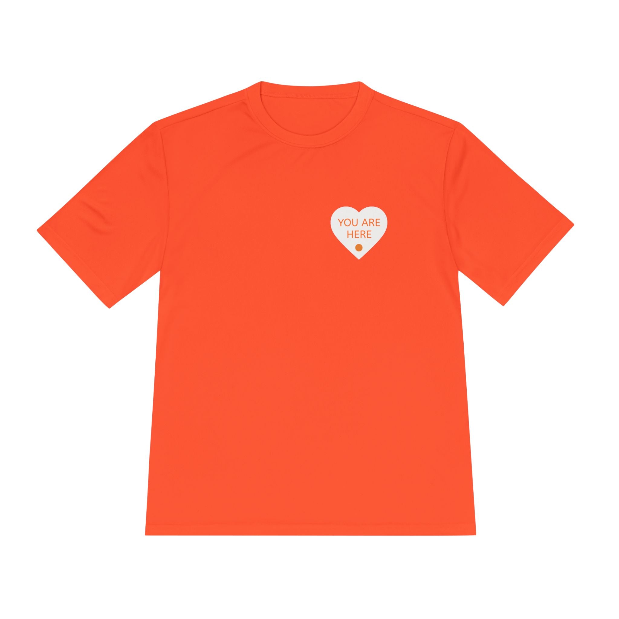 You Are Here Performance Tee —  Moisture-Wicking Shirt