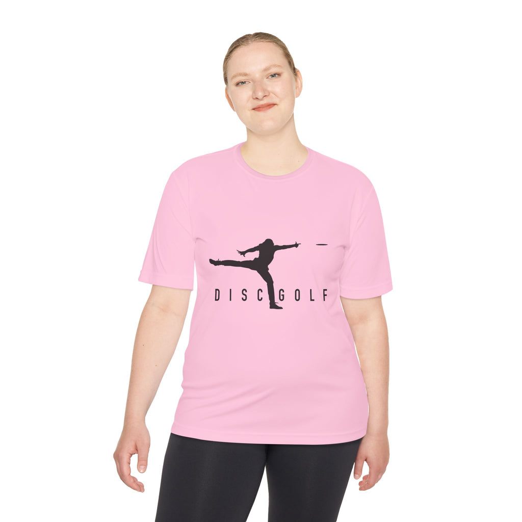 Disc Golf Man XLOGO Performance Tee —  Moisture-Wicking Shirt