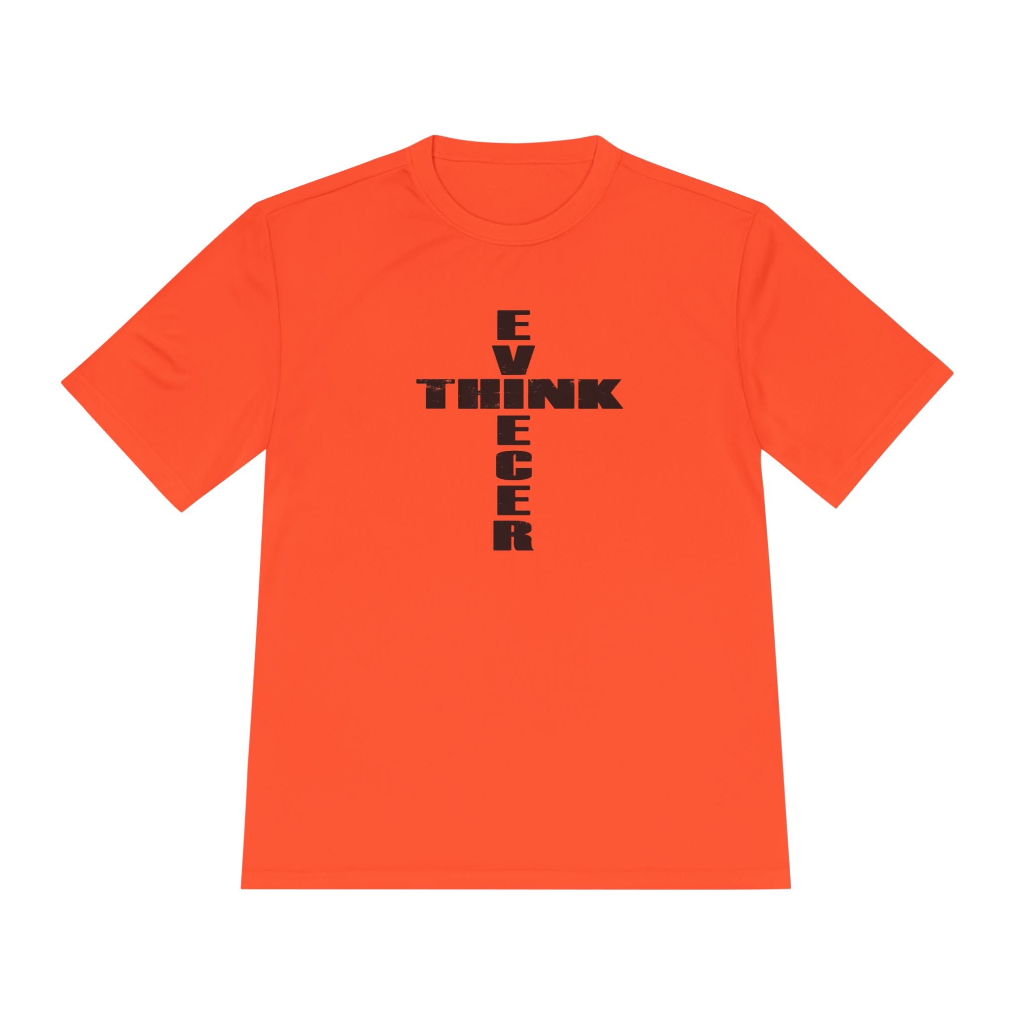 Think / Receive Cross Performance Tee —  Moisture-Wicking Shirt
