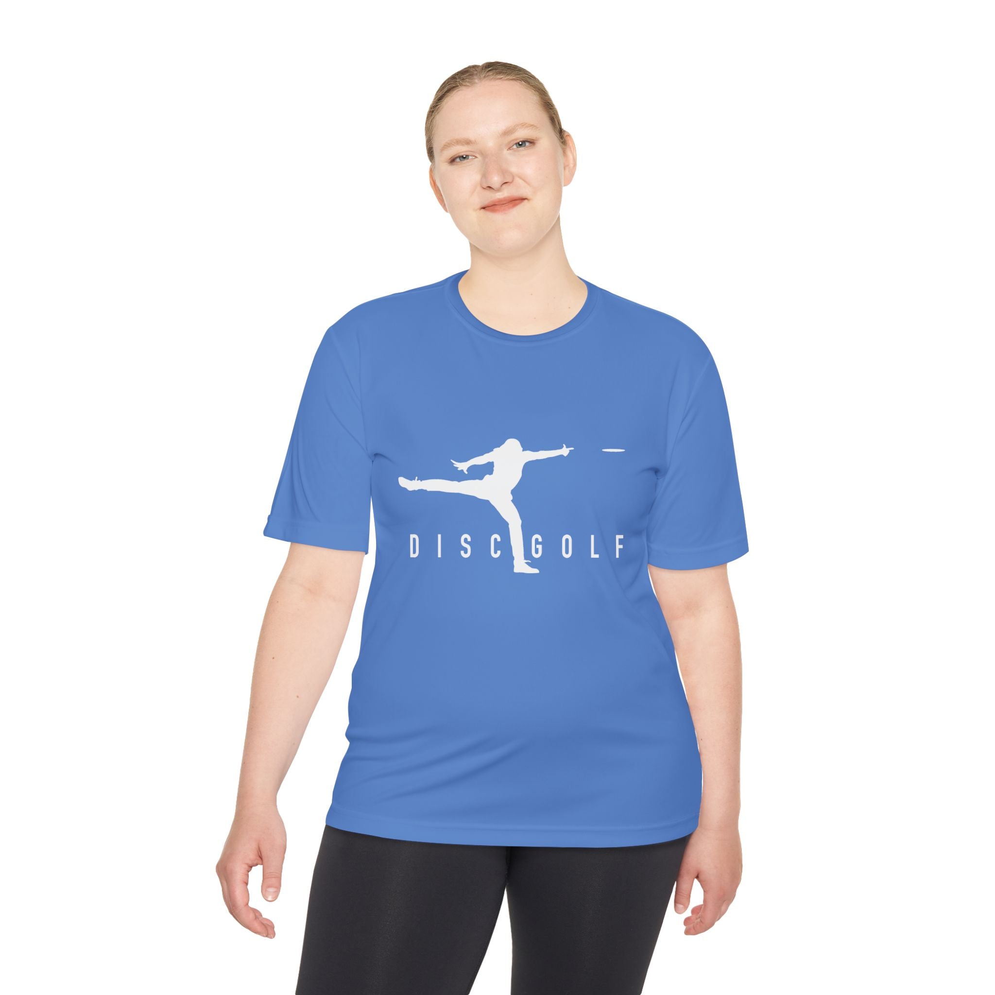 Disc Golf Man XLOGO Performance Tee —  Moisture-Wicking Shirt
