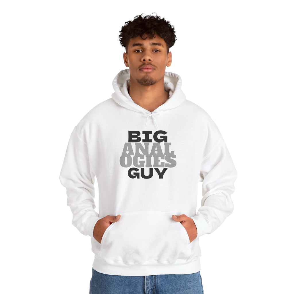 Big Analogies Guy Hoodie