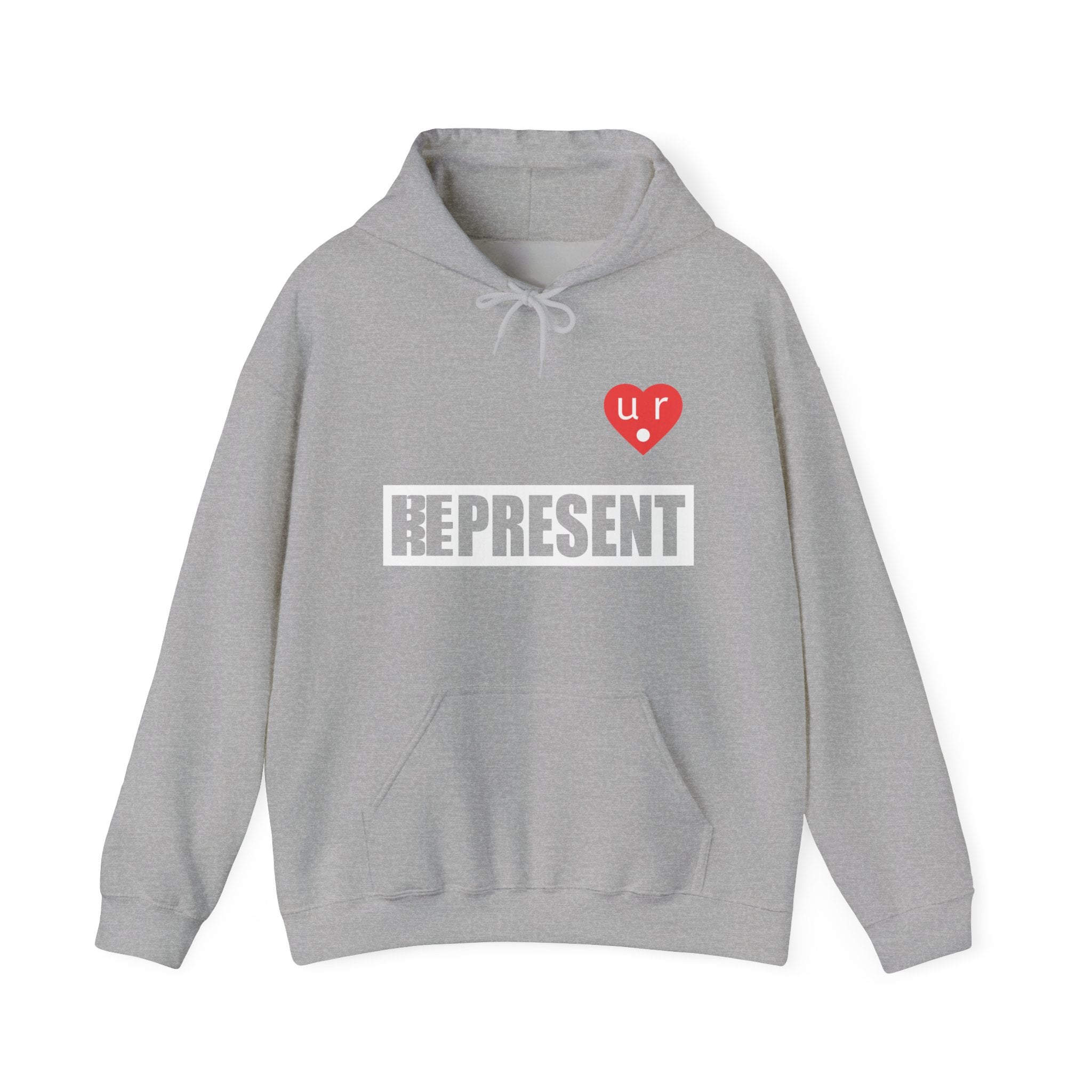 Be Present Represent U R Here Hoodie