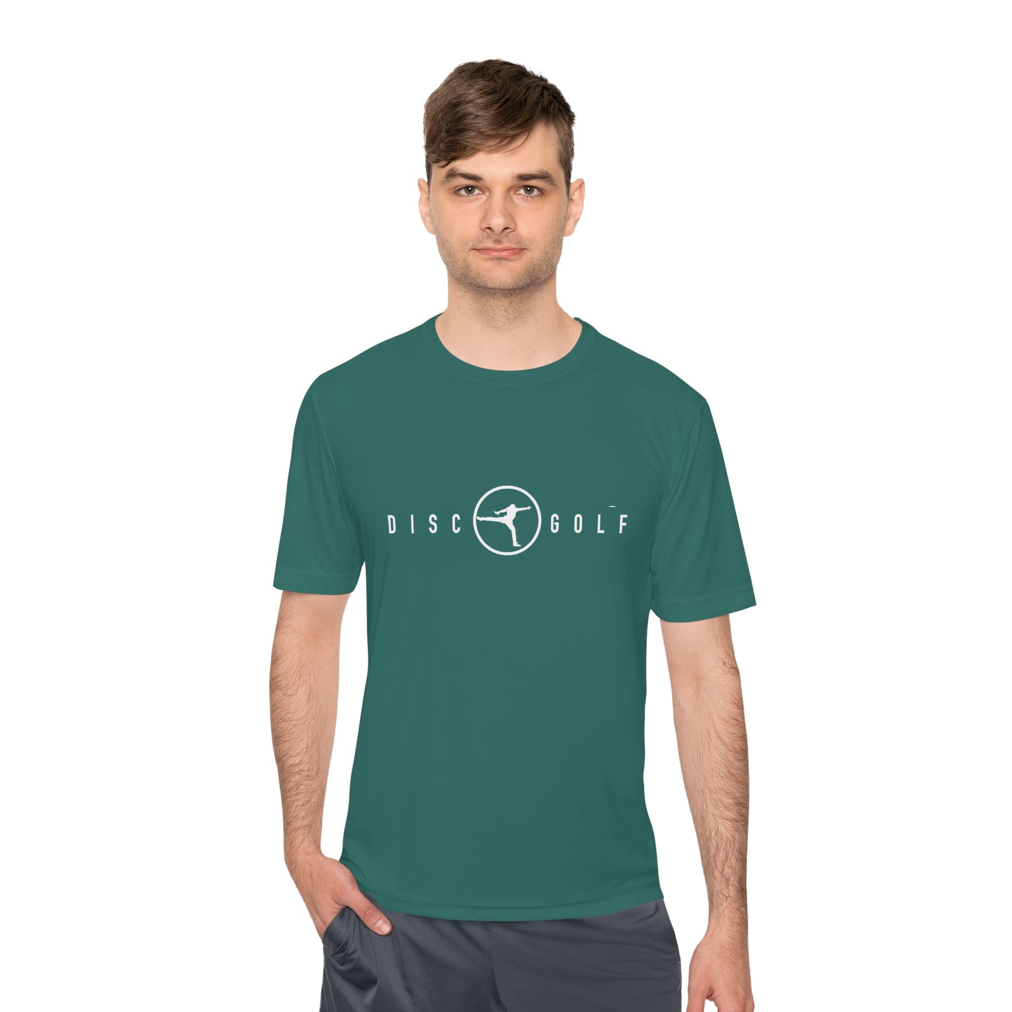 Disc Golf Man Performance Tee —  Moisture-Wicking Shirt ALT