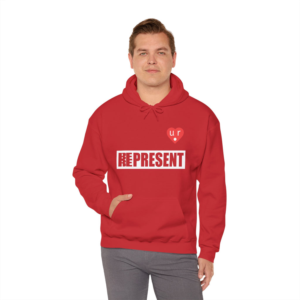 Be Present Represent U R Here Hoodie
