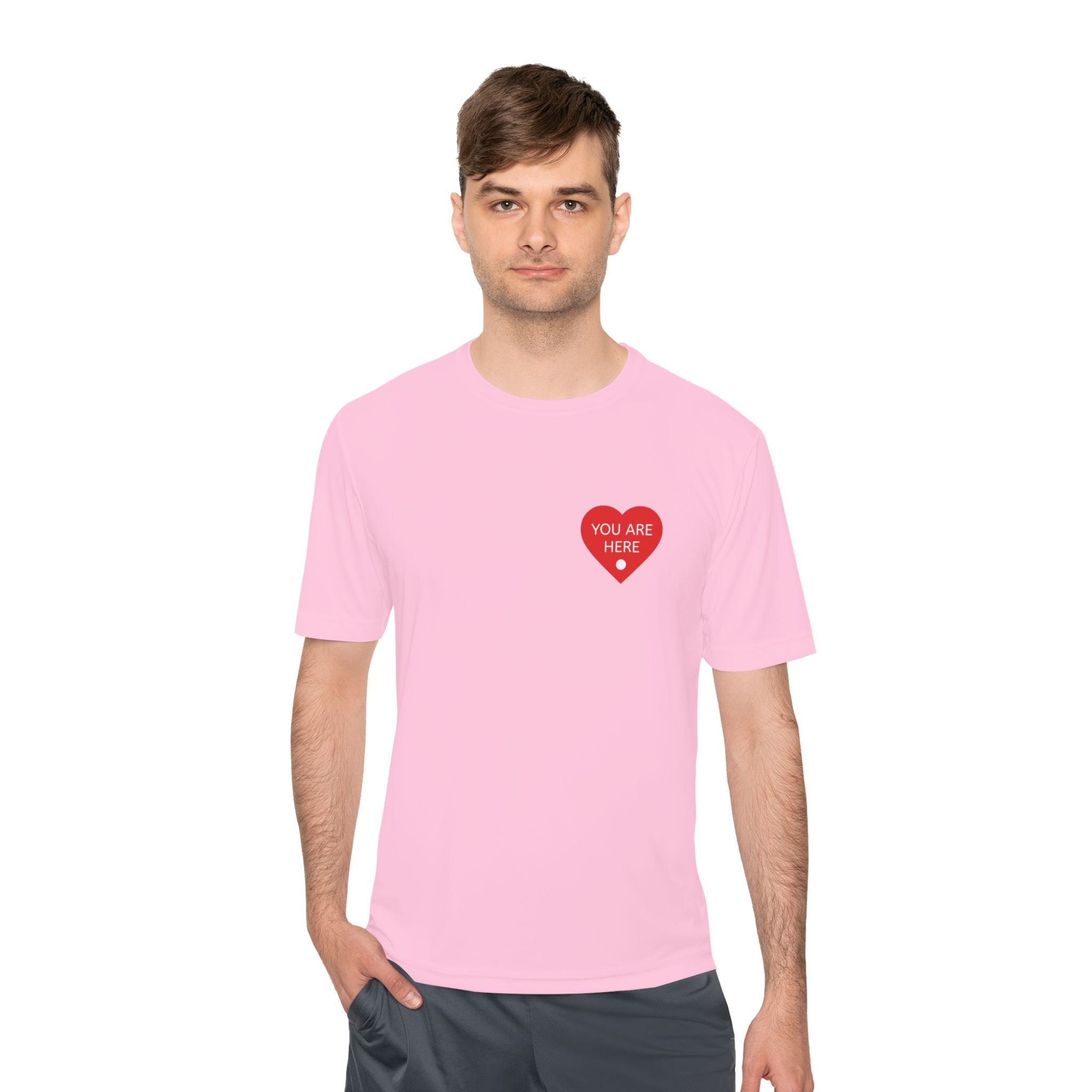You Are Here Performance Tee —  Moisture-Wicking Shirt